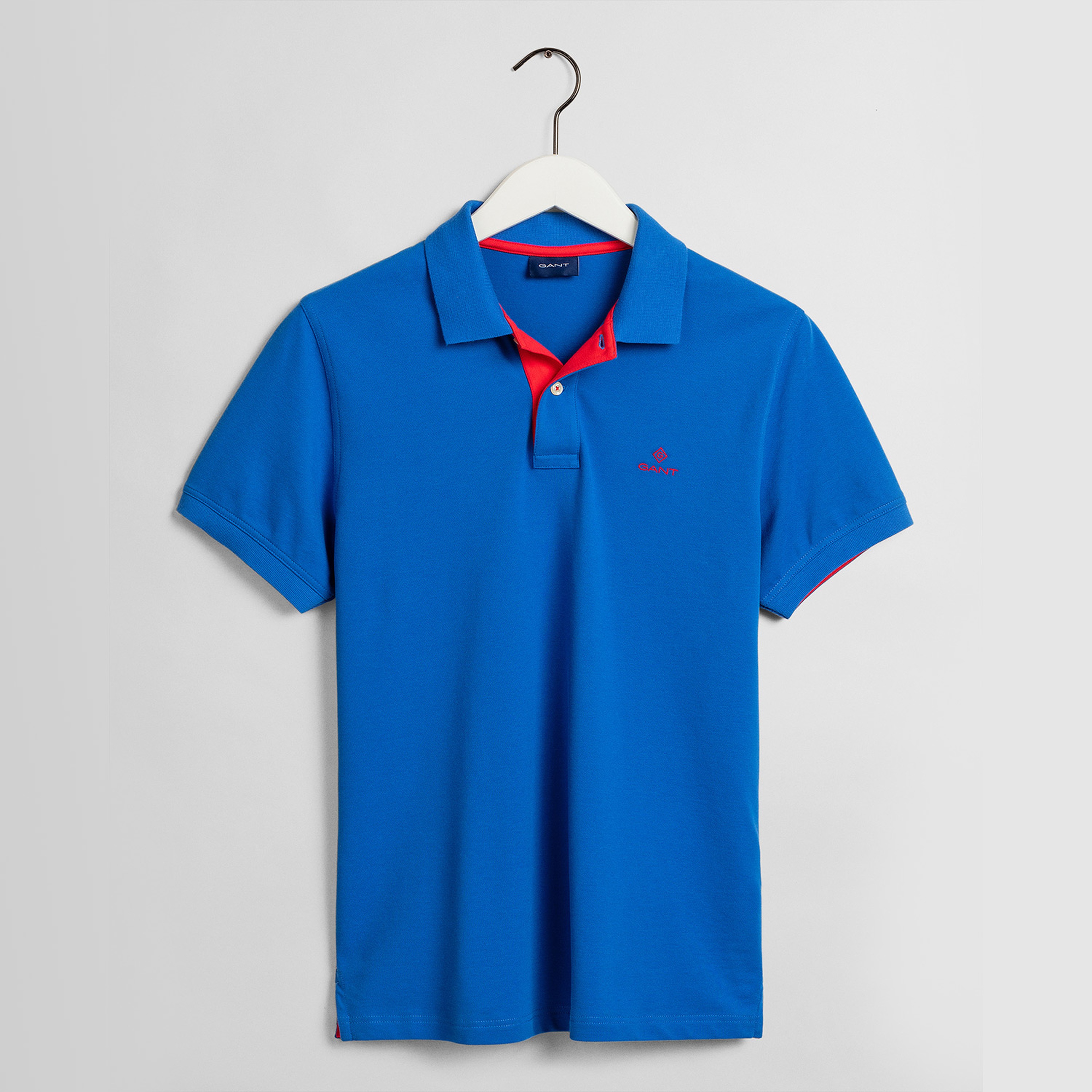 Gant Erkek Mavi Regular Fit Polo