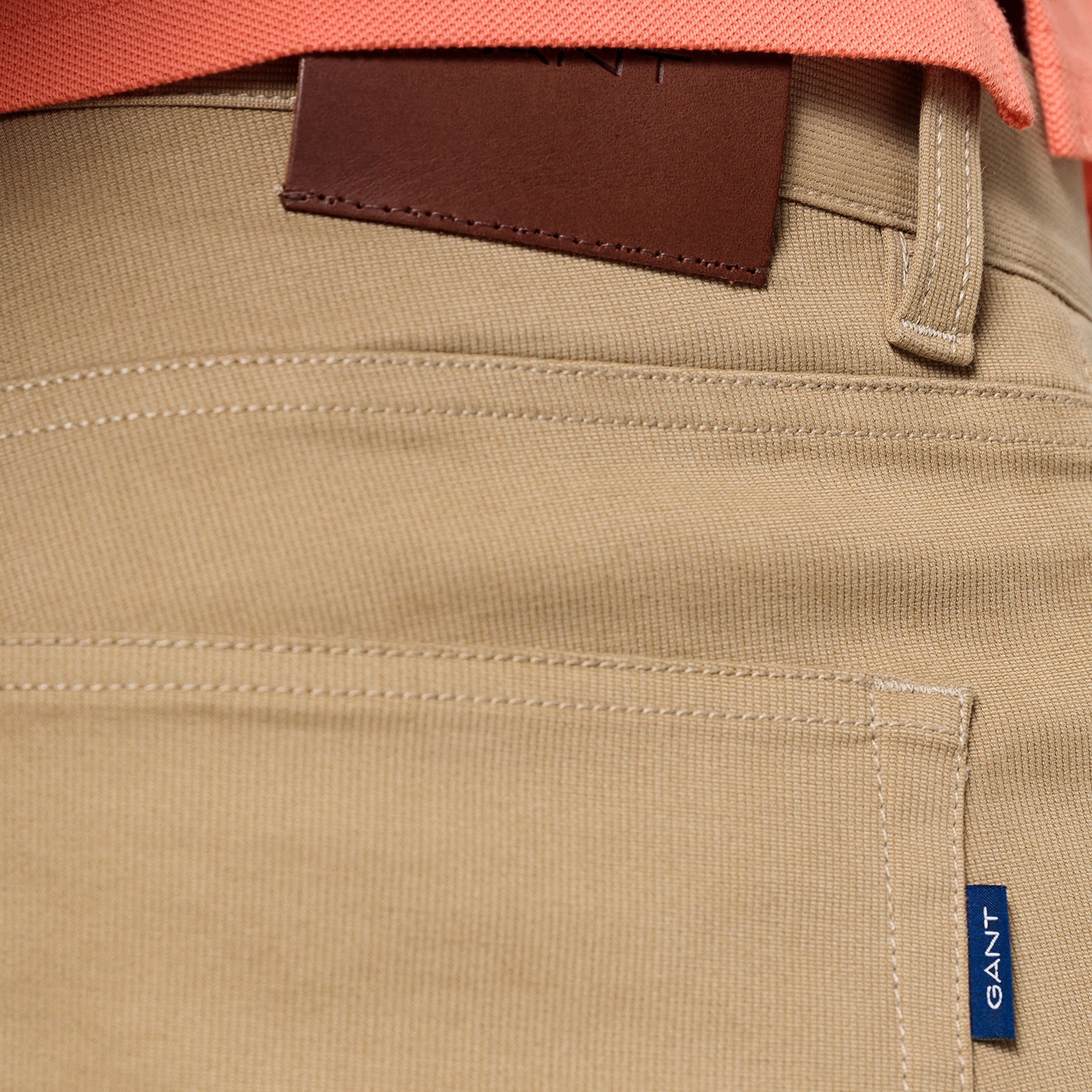 GANT Erkek Bej Slim Fit Pantolon