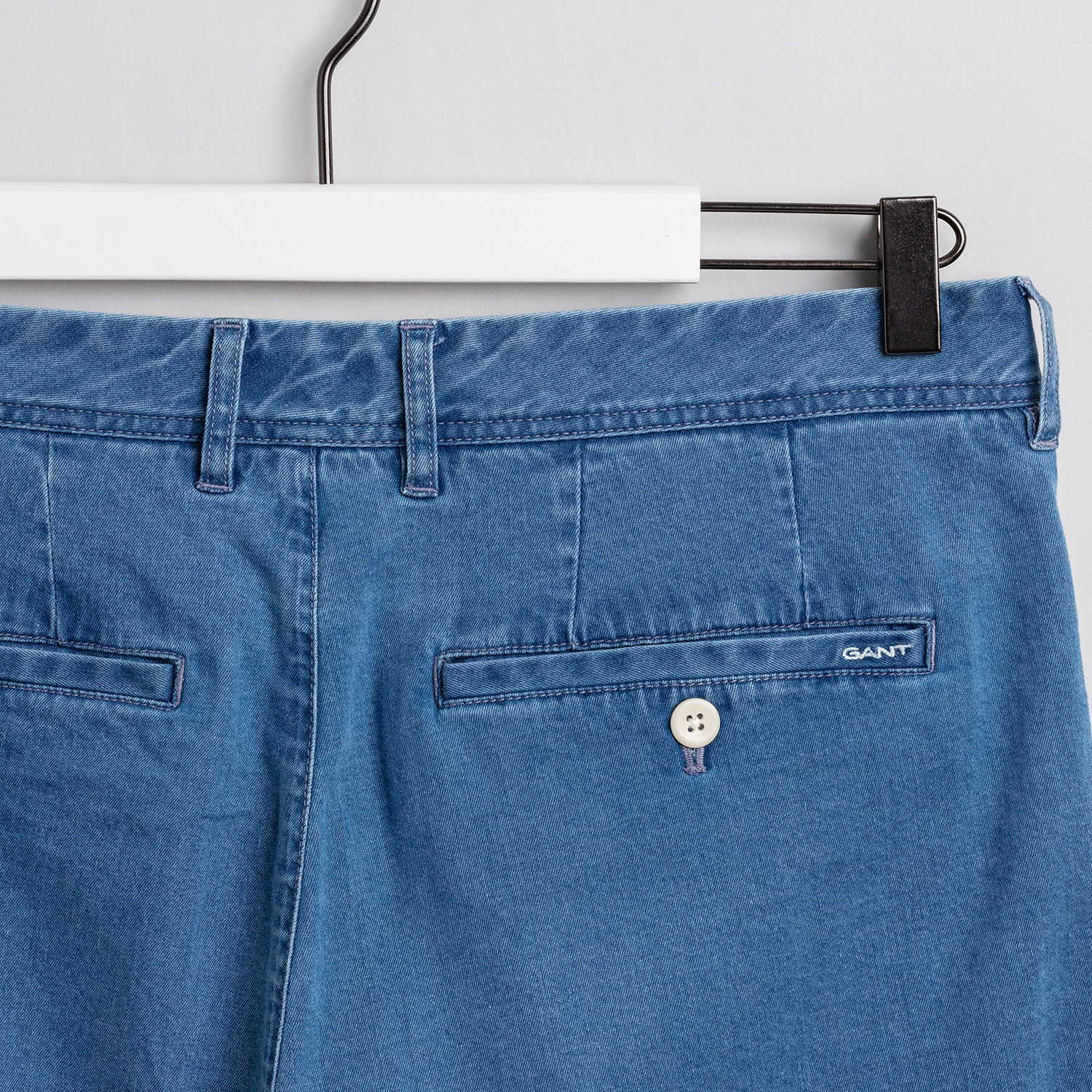 GANT Erkek Mavi Bermuda Şort