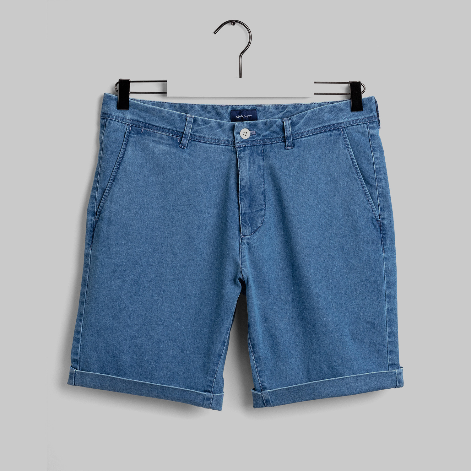 GANT Erkek Mavi Bermuda Şort
