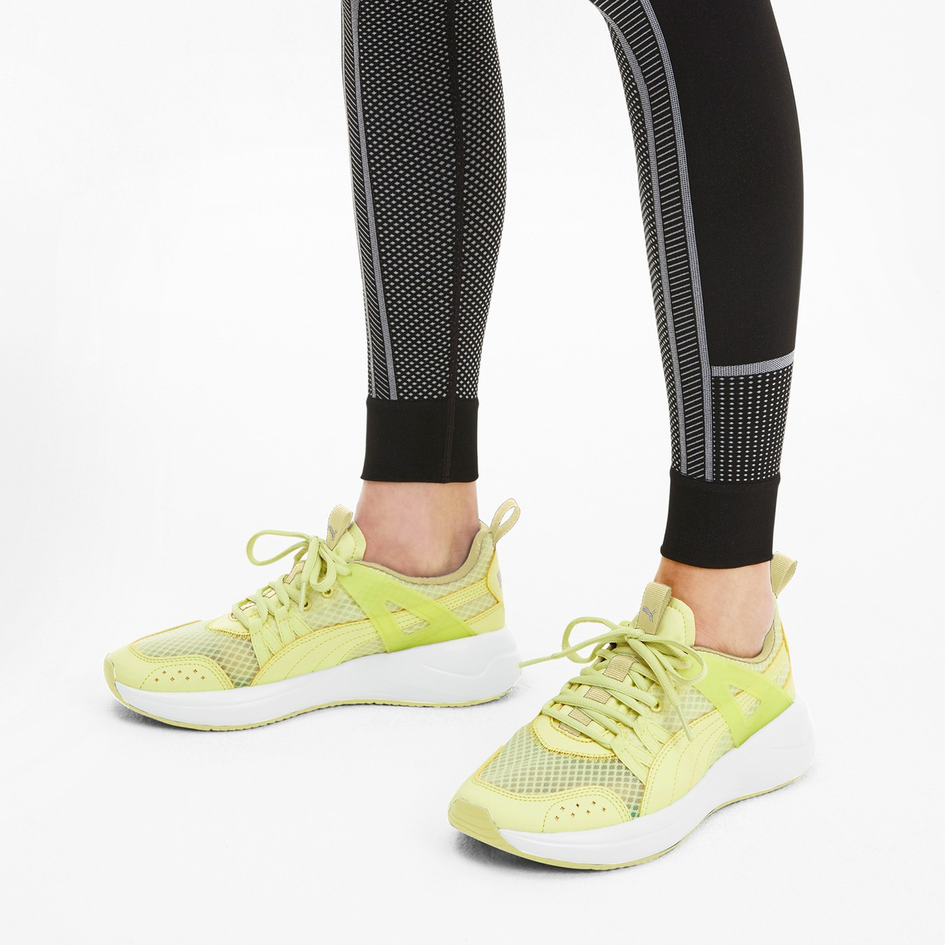 Puma Nuage Run Cage Summer Kadın Sarı Spor Ayakkabı36372561| Occasion
