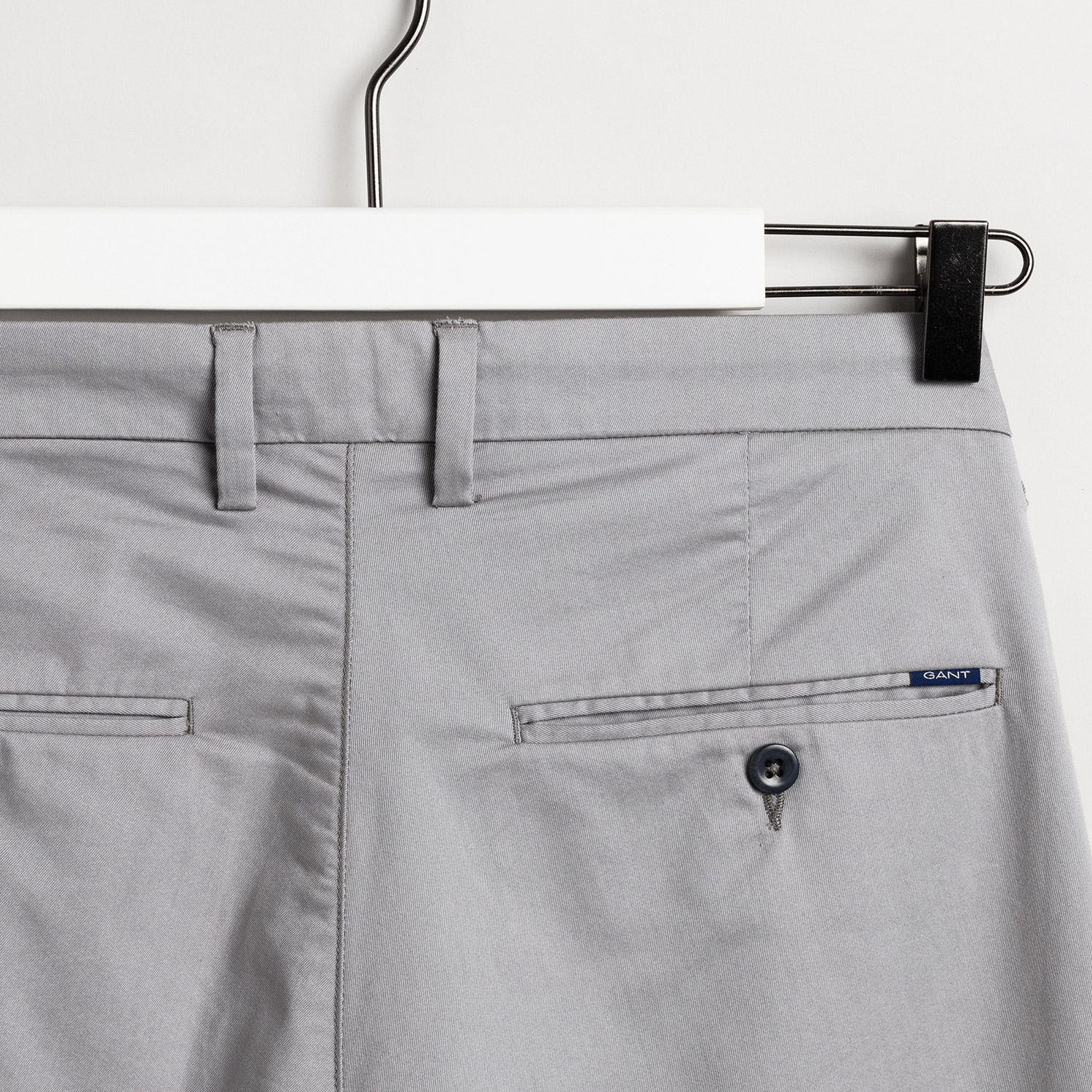 GANT Erkek Gri Slim Fit Chino Pantolon