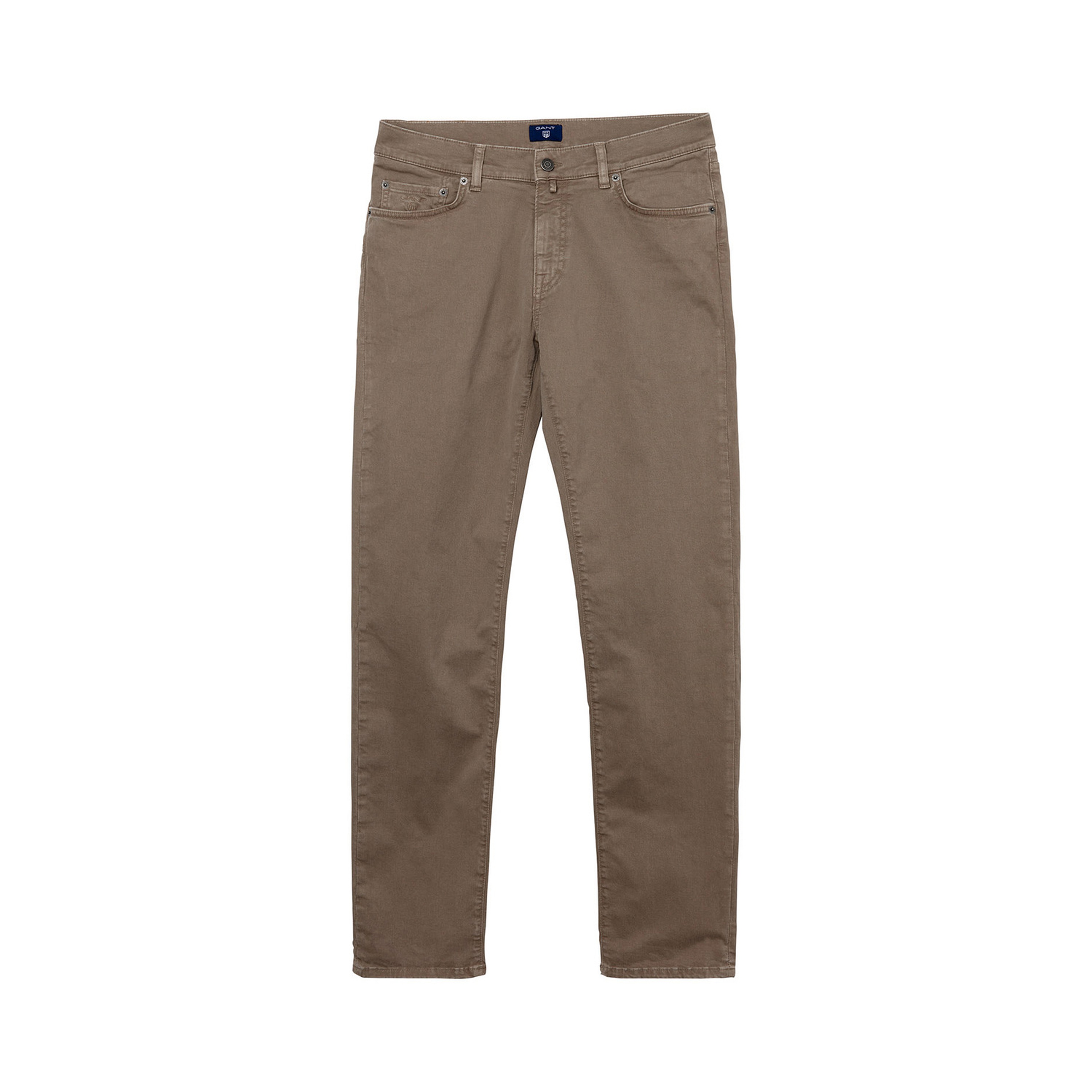 Gant Erkek Slim Straight Kahverengi Jean Pantolon