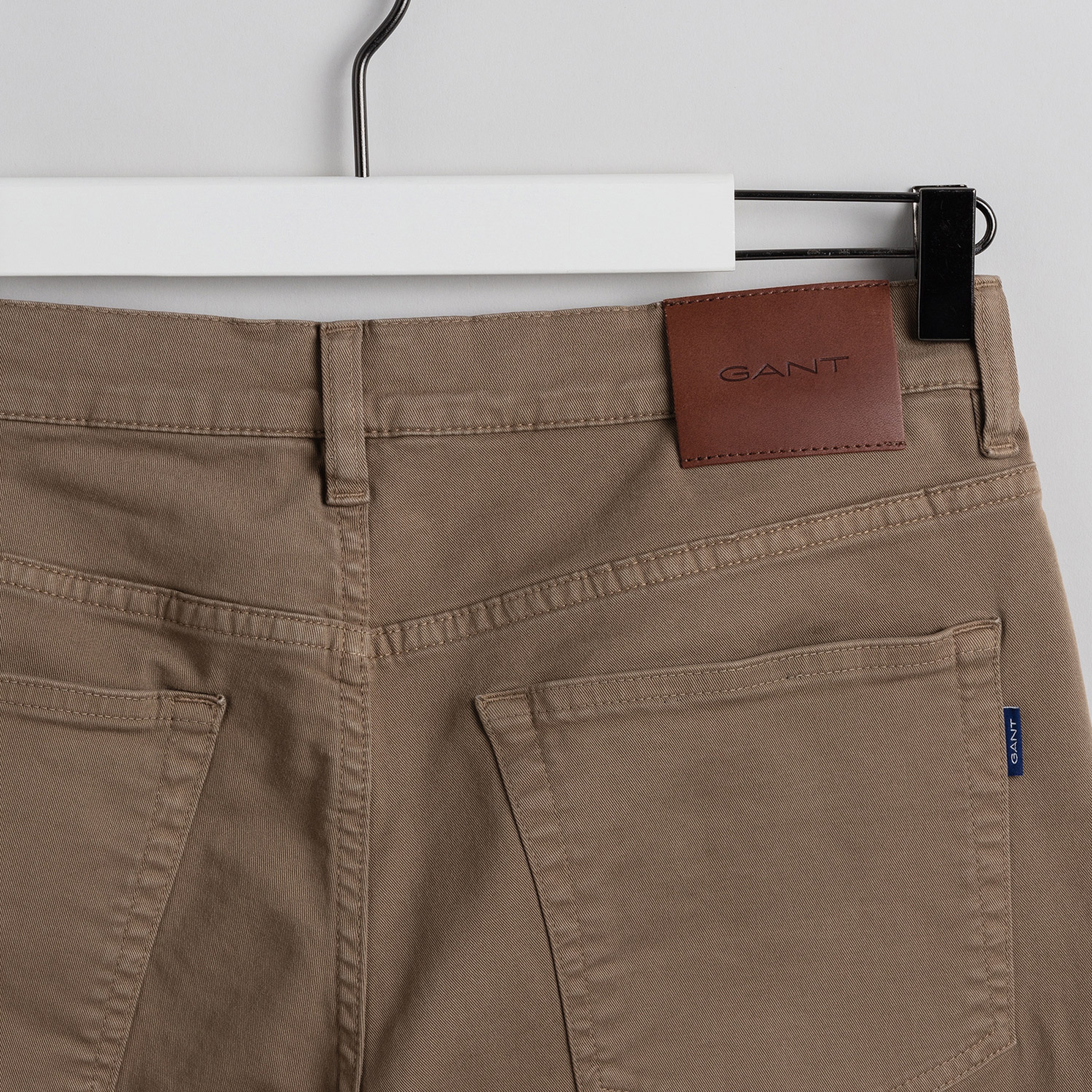 Gant Erkek Slim Straight Kahverengi Jean Pantolon