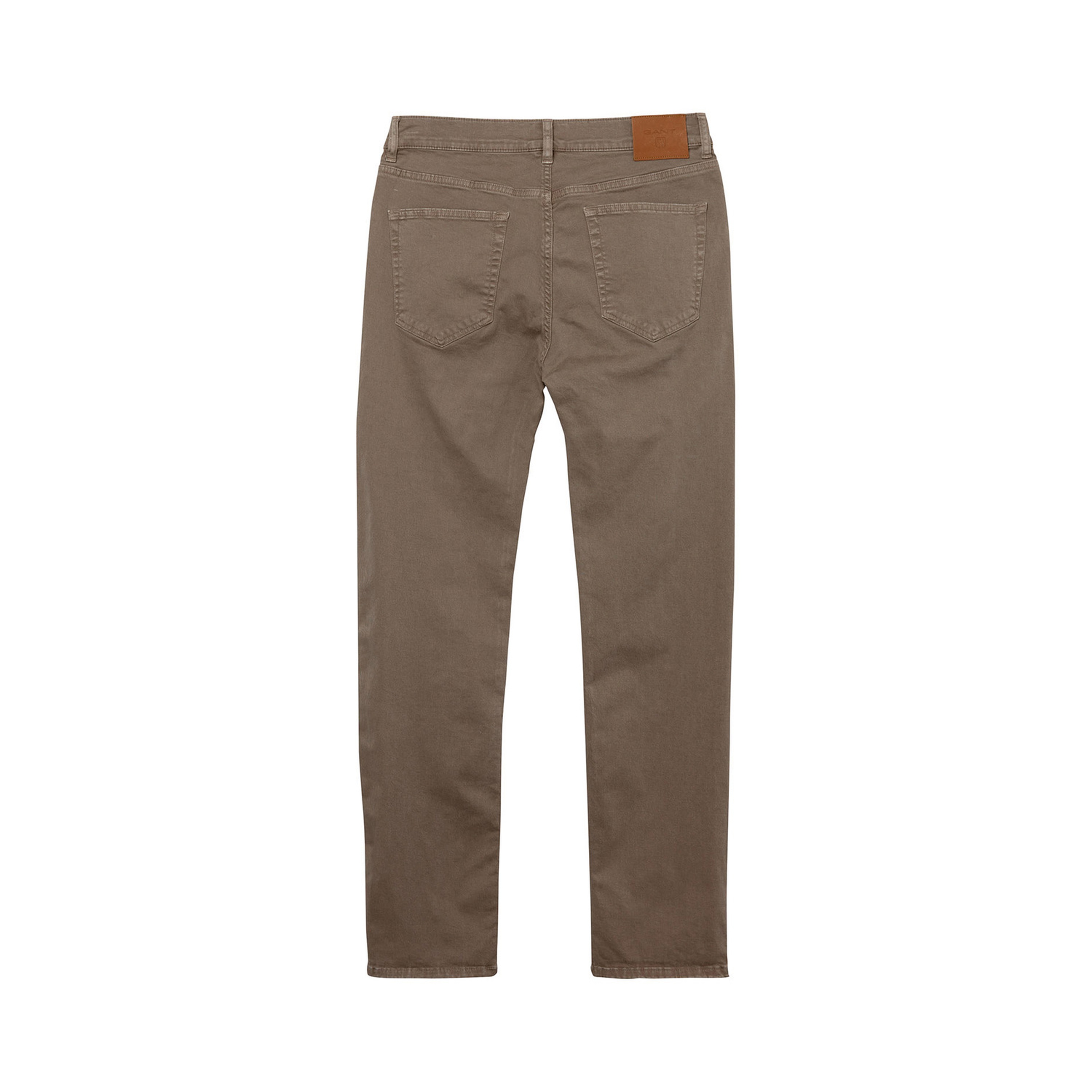 Gant Erkek Slim Straight Kahverengi Jean Pantolon