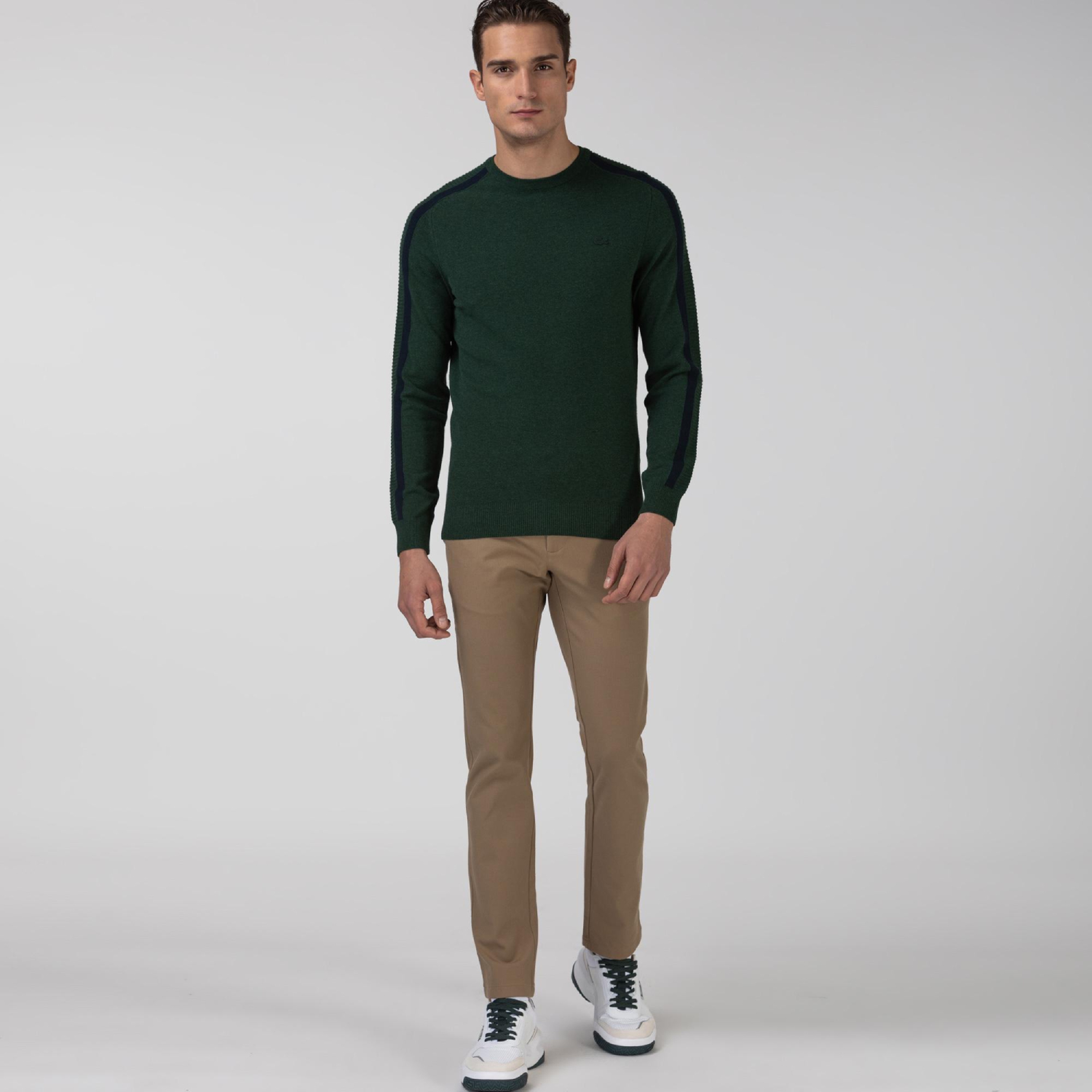Lacoste Erkek Slim Fit Streç Bej Pantolon