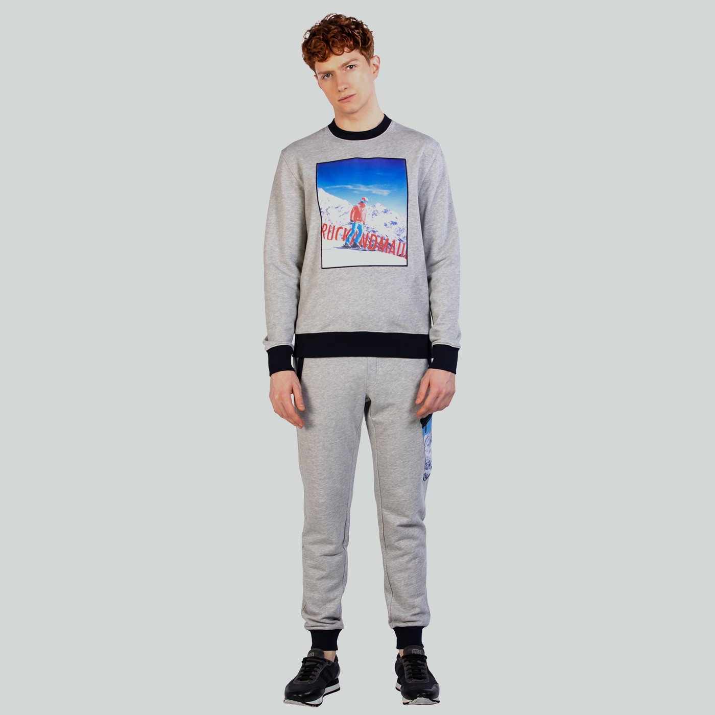 Ruck&Maul Erkek Gri Eşofman Altı