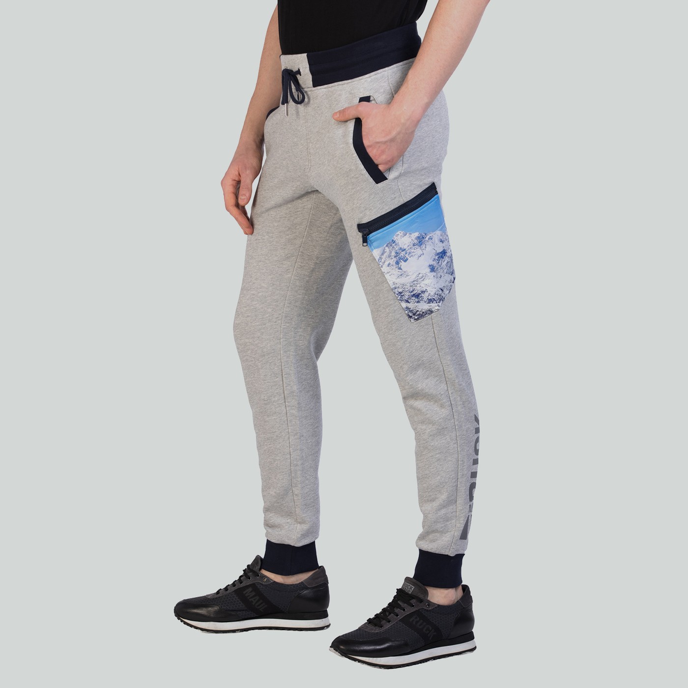 Ruck&Maul Erkek Gri Eşofman Altı