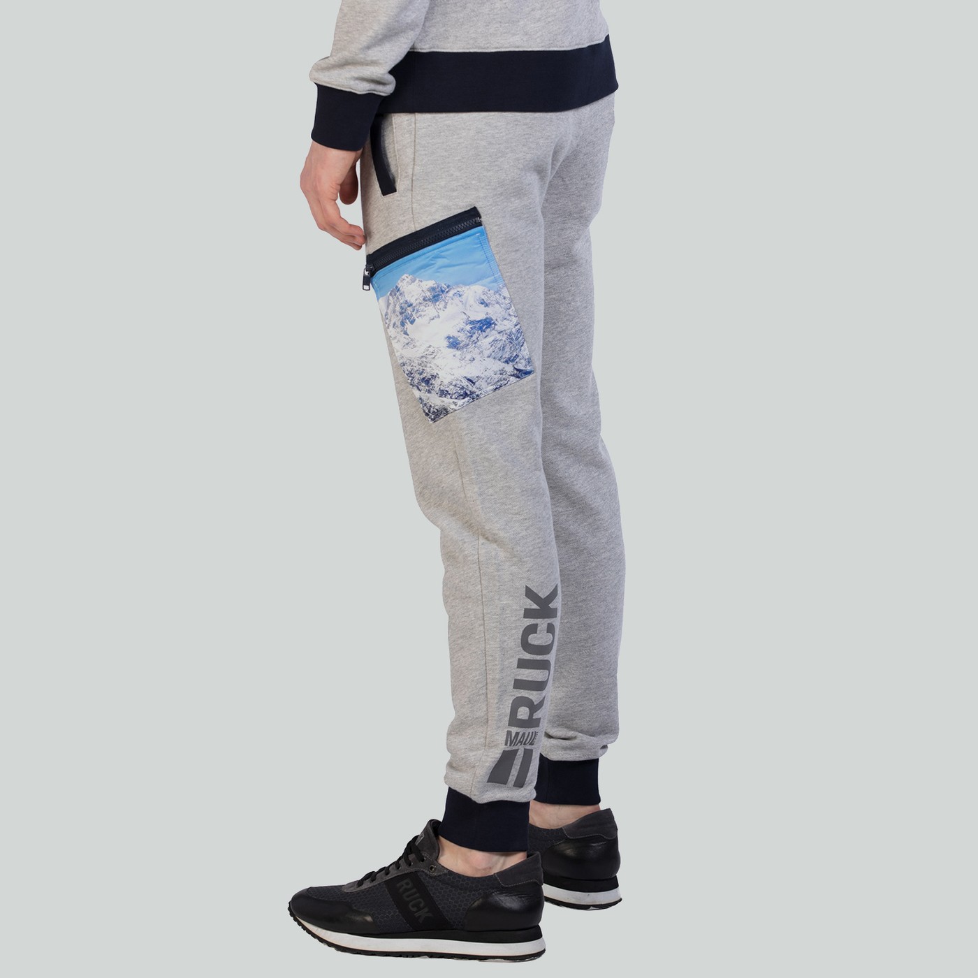 Ruck&Maul Erkek Gri Eşofman Altı