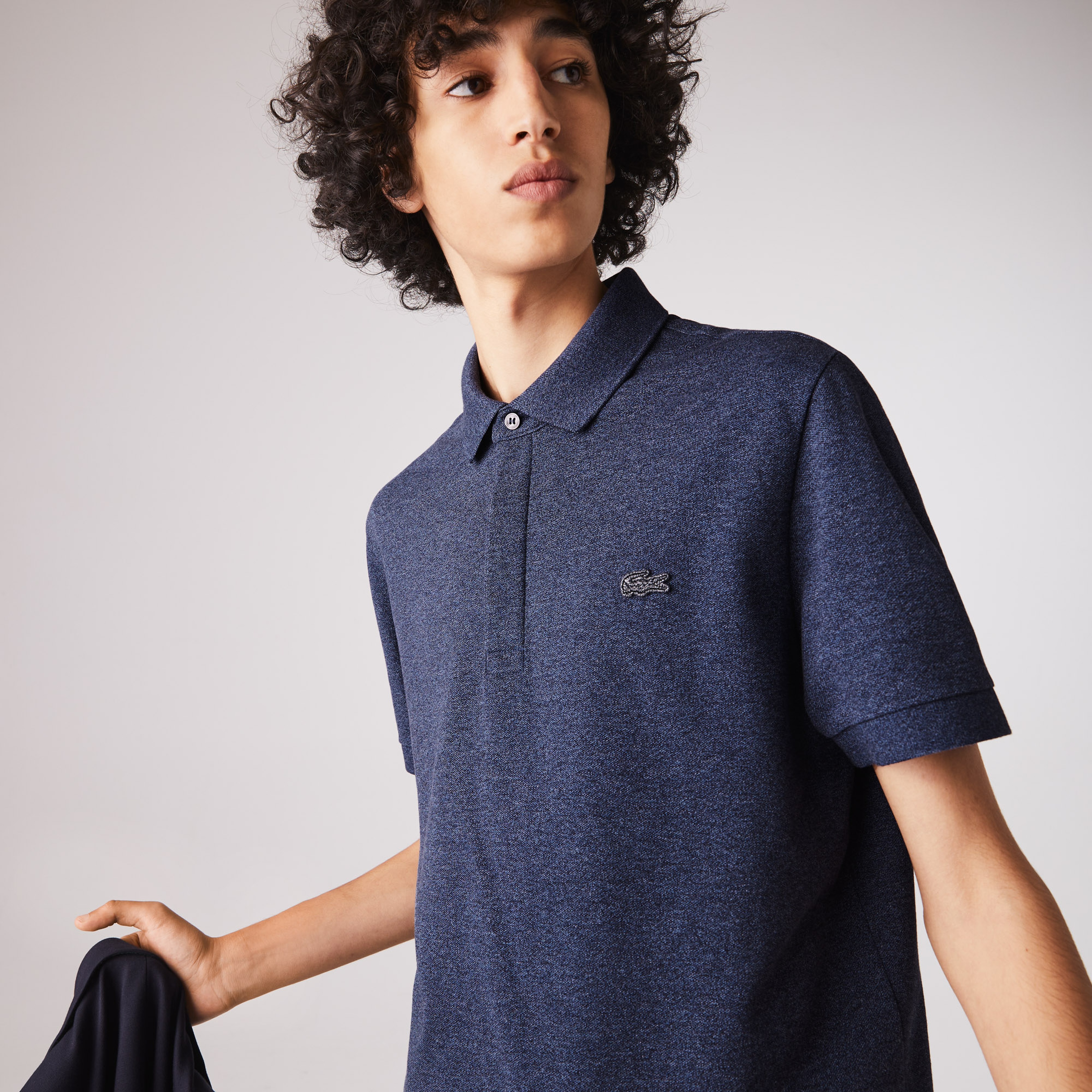 Lacoste Erkek Regular Fit Lacivert Polo