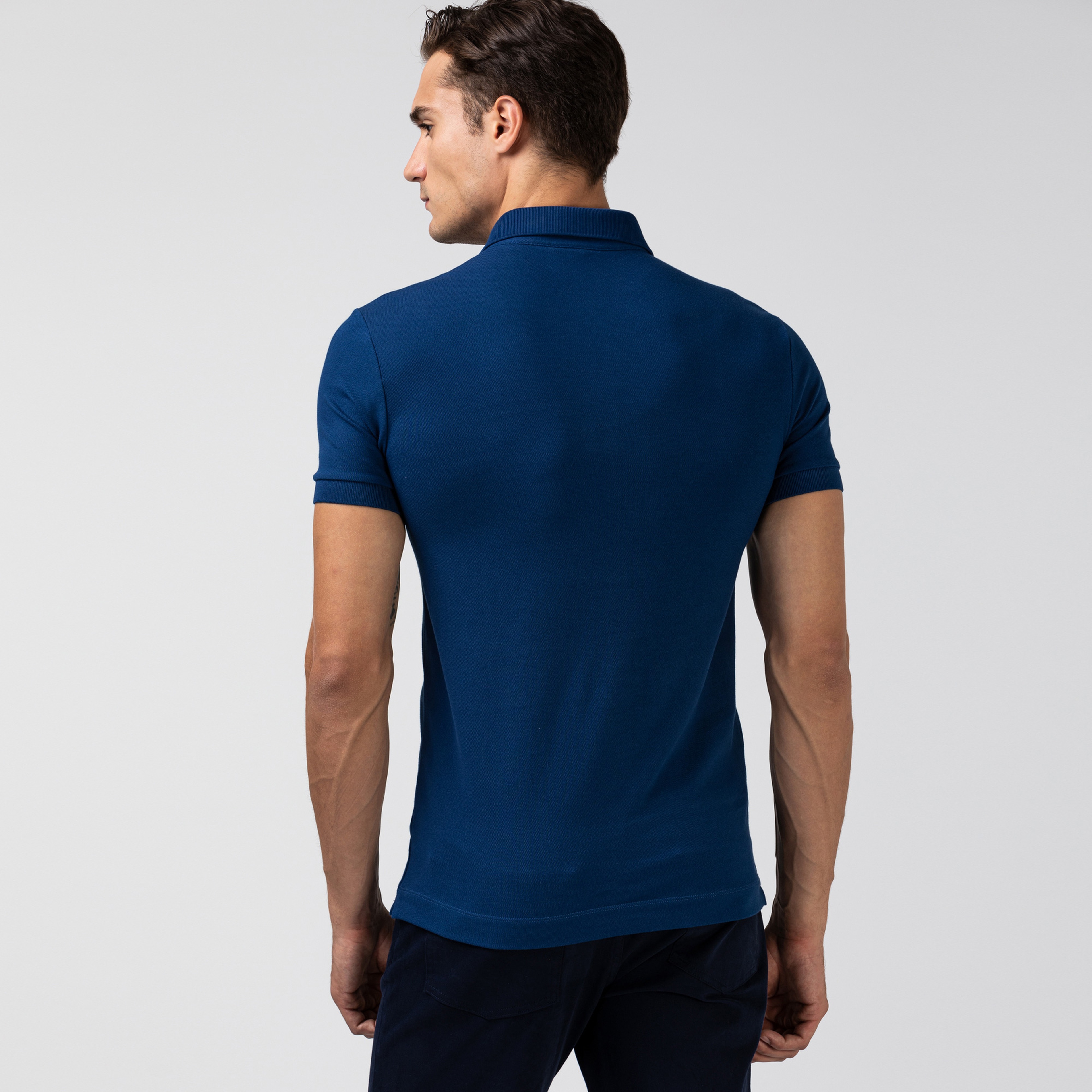 Erkek Regular Fit Lacivert Paris Polo