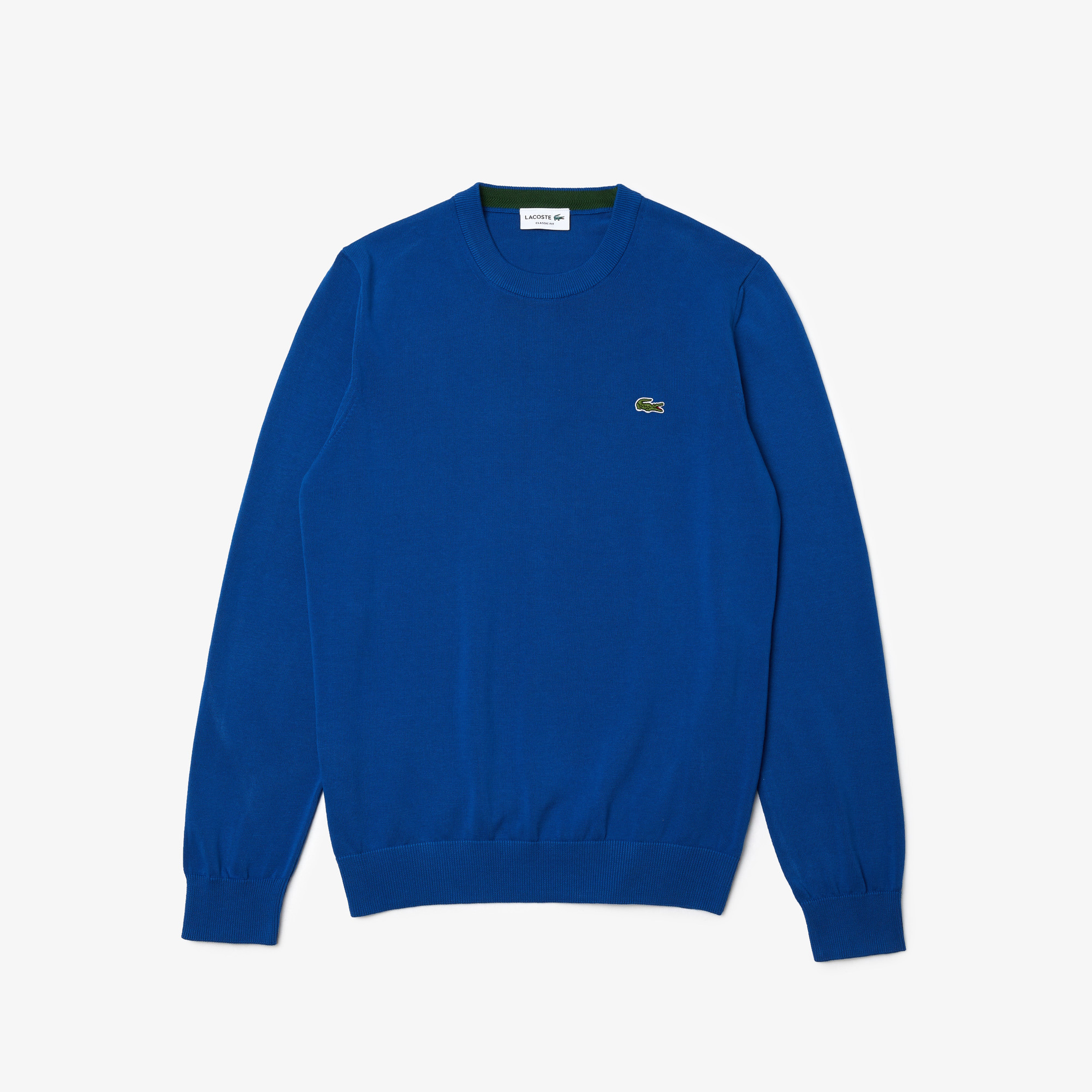 Lacoste Erkek Bisiklet Yaka Mavi Triko Kazak8 - XLAH1985| Occasion