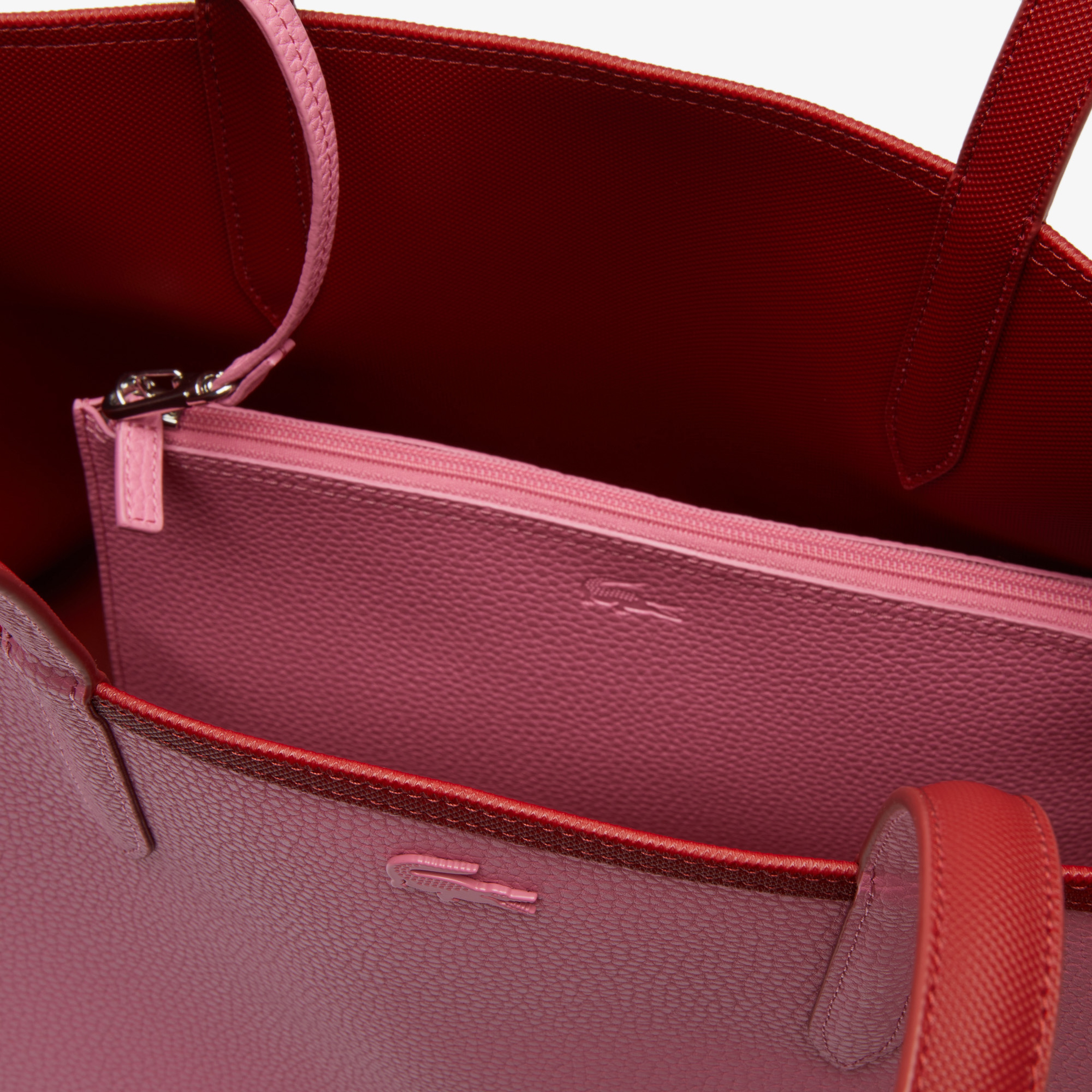 Lacoste Anna Kadın Kırmızı - Pembe Çift Taraflı Çanta