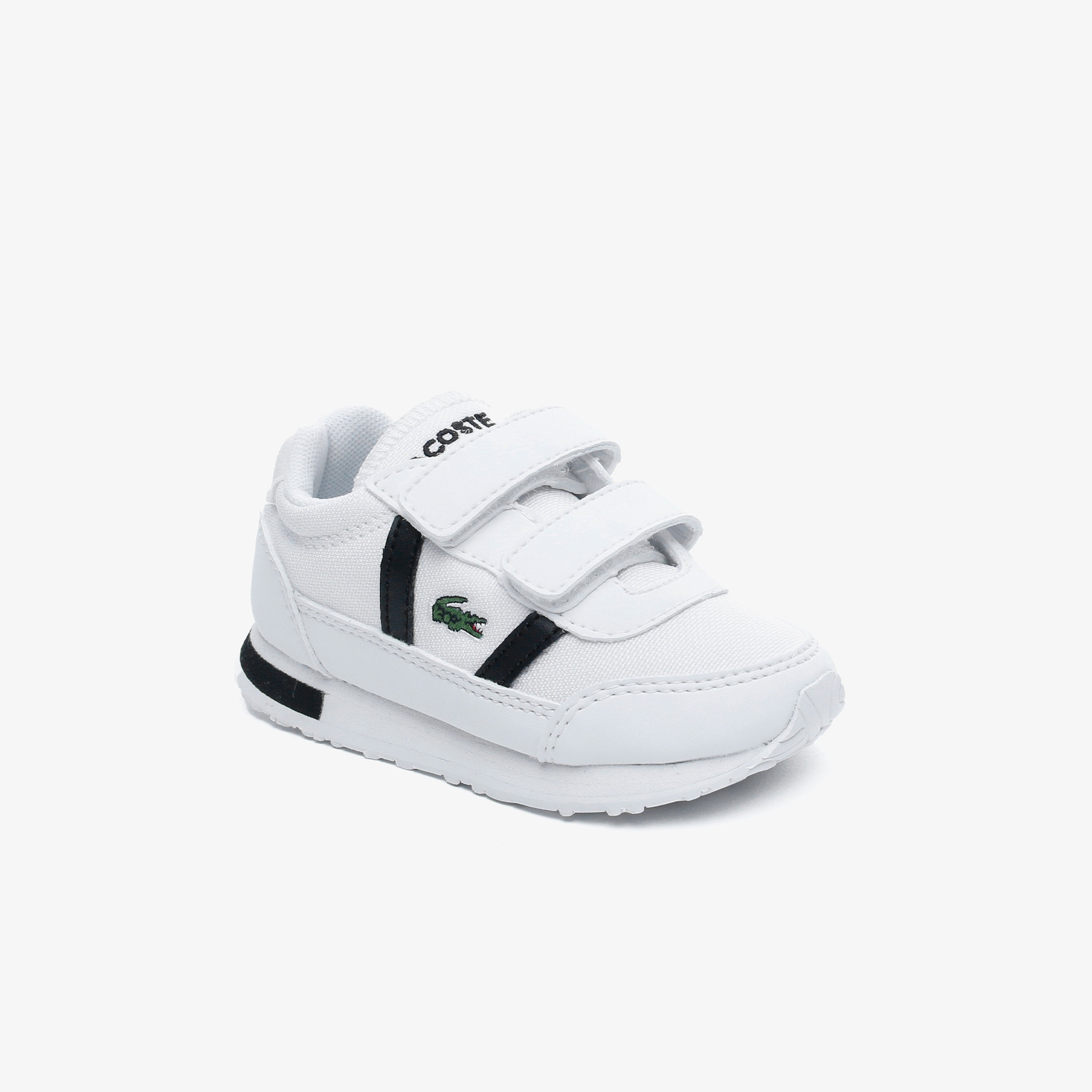 Lacoste Partner 0120 1 Çocuk Beyaz - Siyah Sneaker