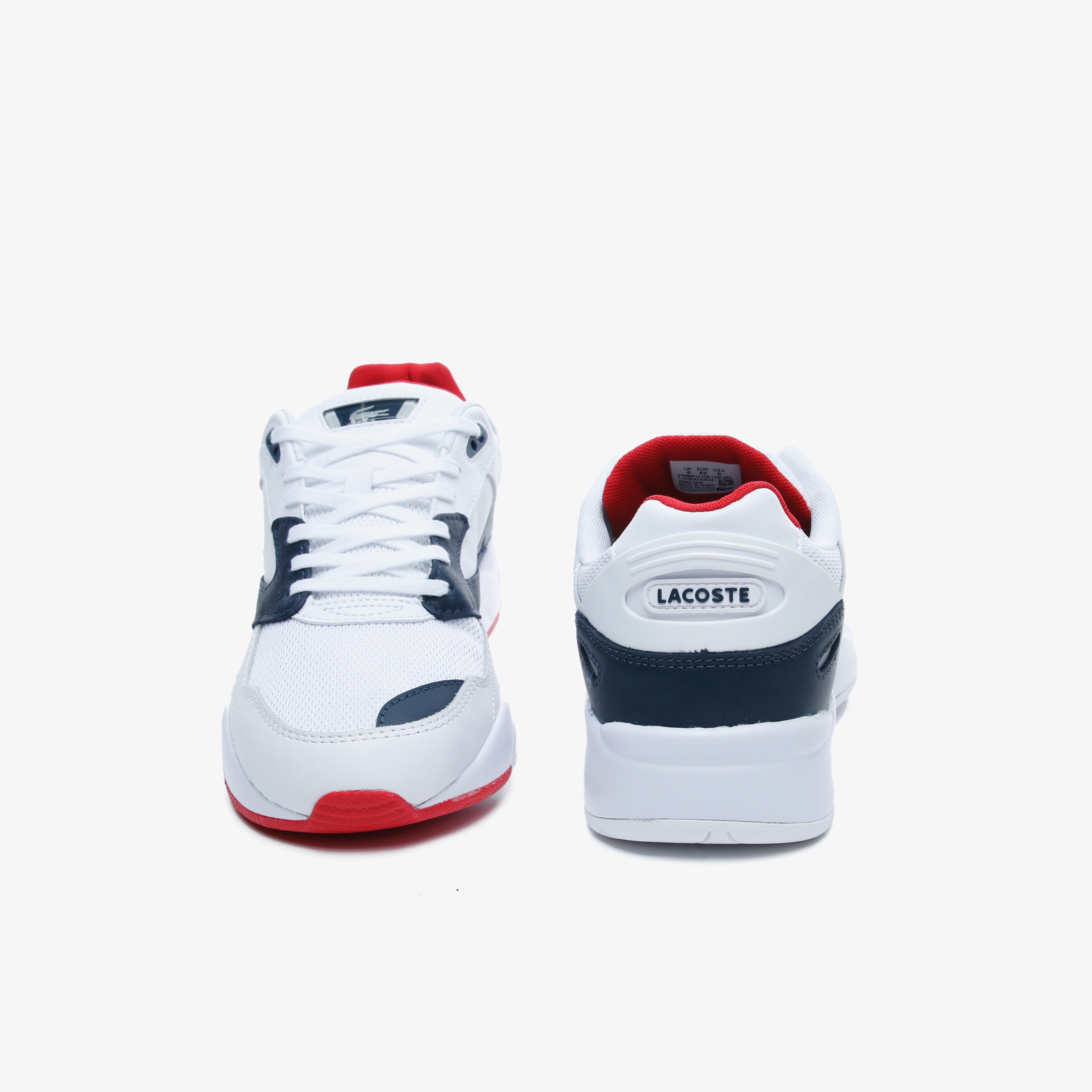 Lacoste Storm 96 Erkek Beyaz-Lacivert Spor Ayakkabı