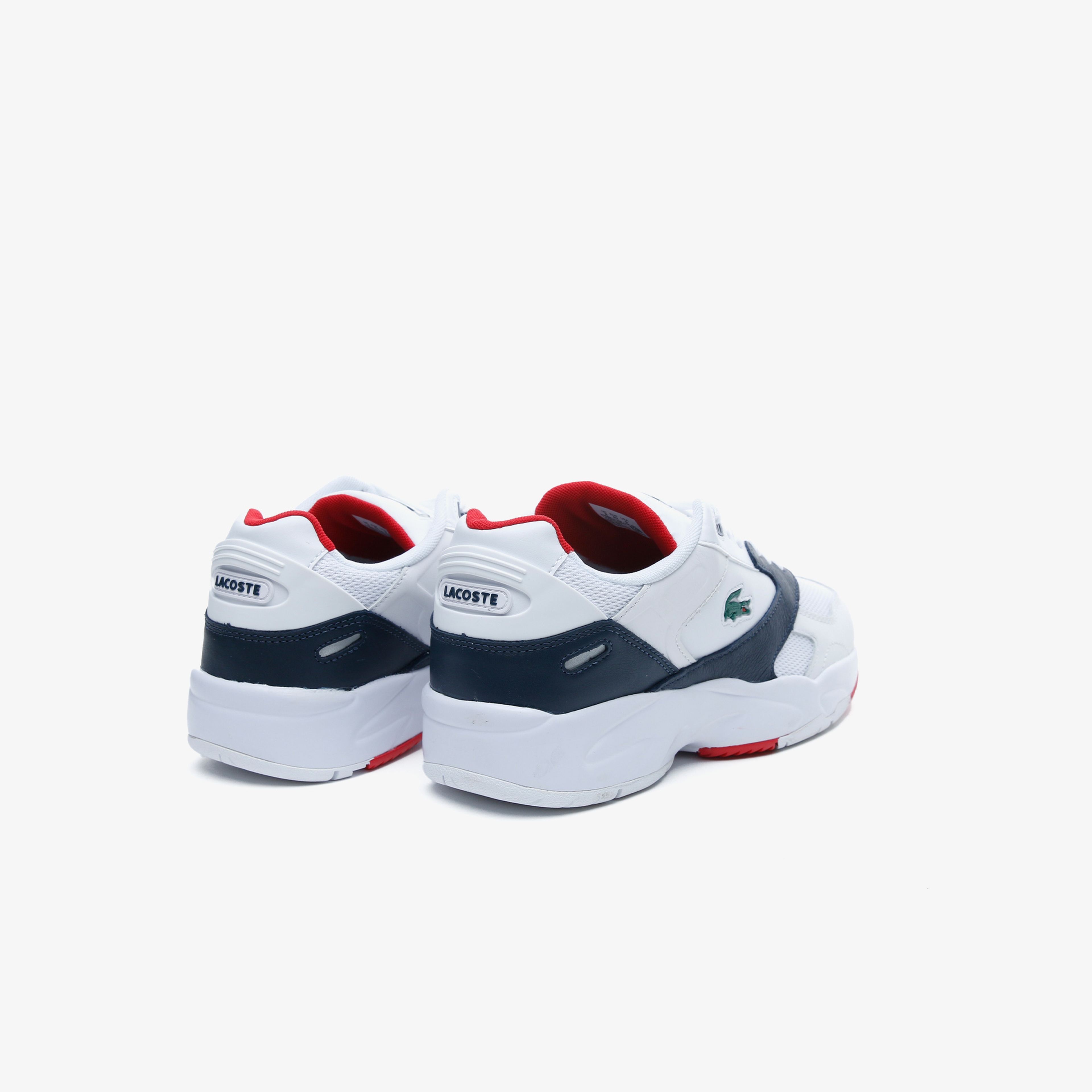 Lacoste Storm 96 Erkek Beyaz-Lacivert Spor Ayakkabı