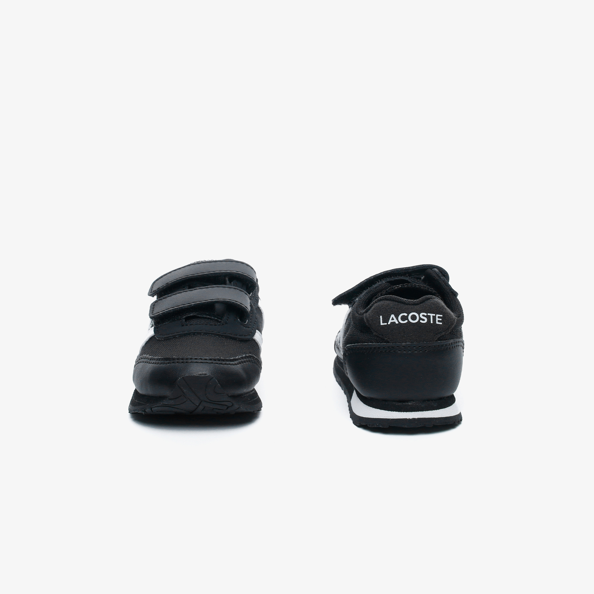 Lacoste Partner 0120 1 Çocuk Siyah - Beyaz Sneaker