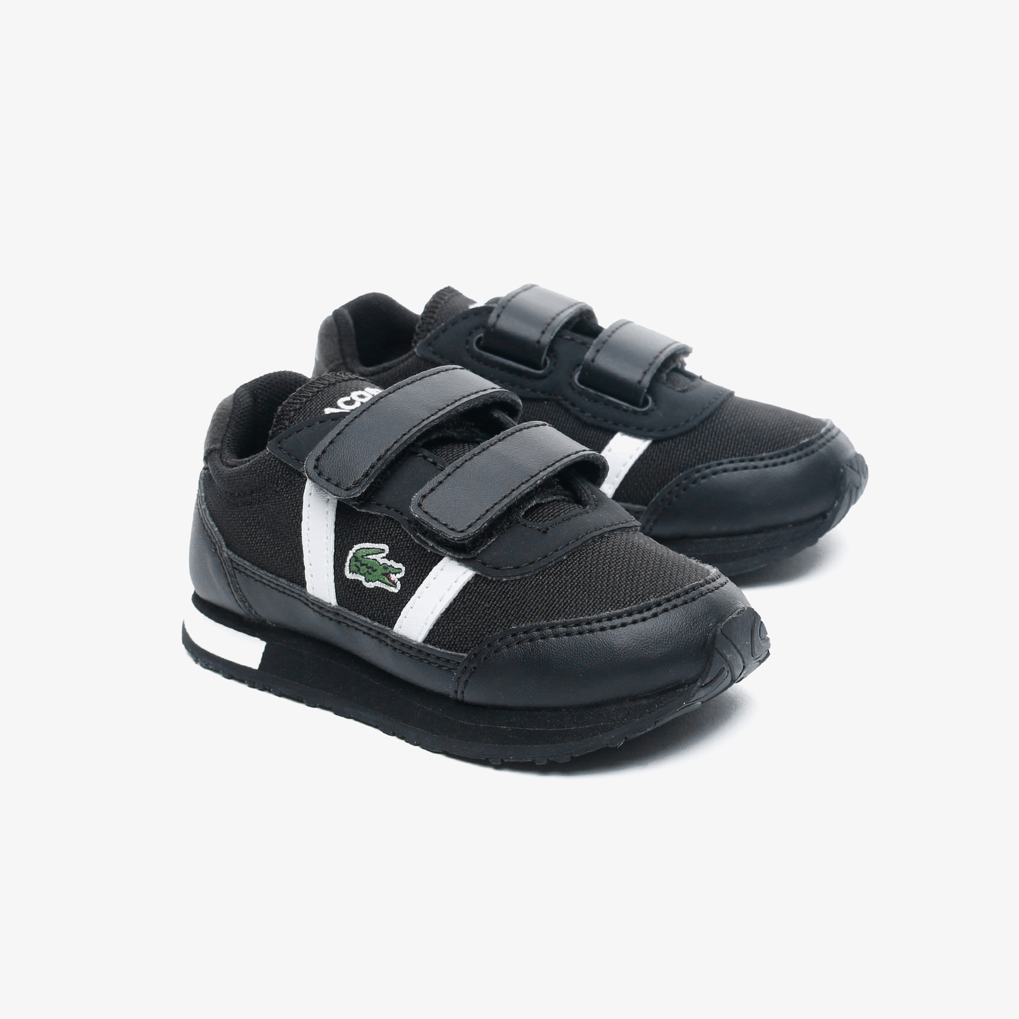 Lacoste Partner 0120 1 Çocuk Siyah - Beyaz Sneaker