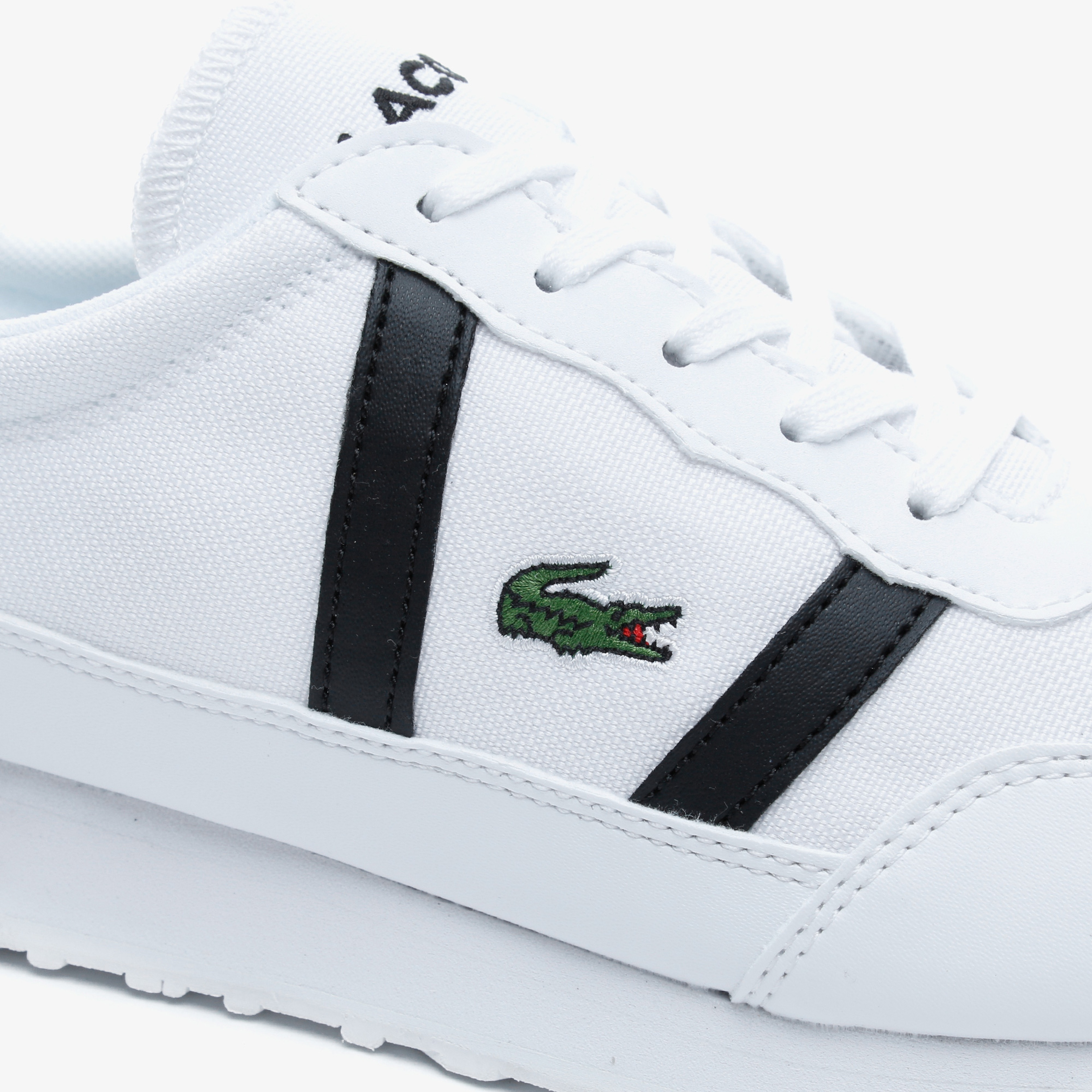 Lacoste Partner 0120 1 Kadın Beyaz - Siyah Sneaker