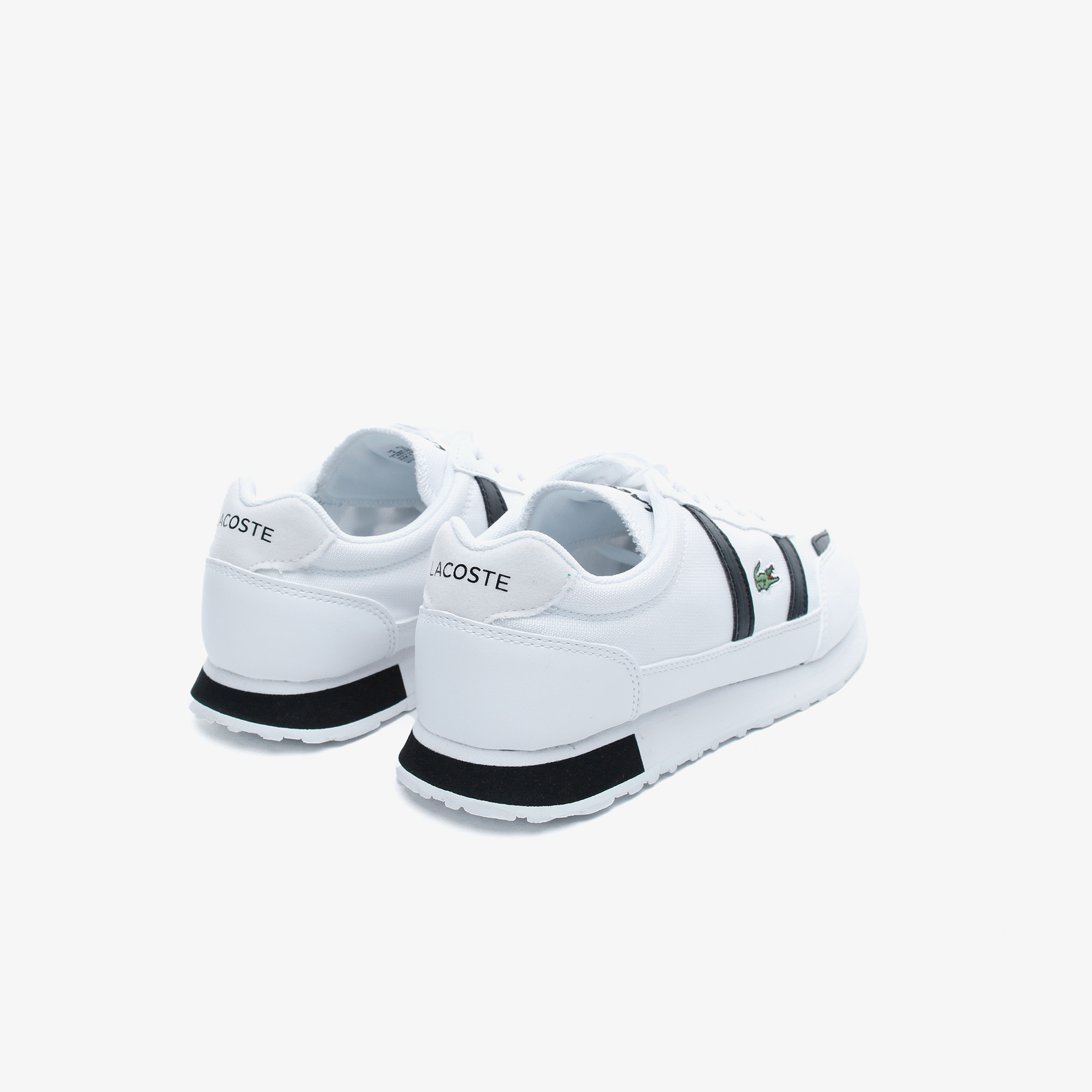 Lacoste Partner 0120 1 Kadın Beyaz - Siyah Sneaker