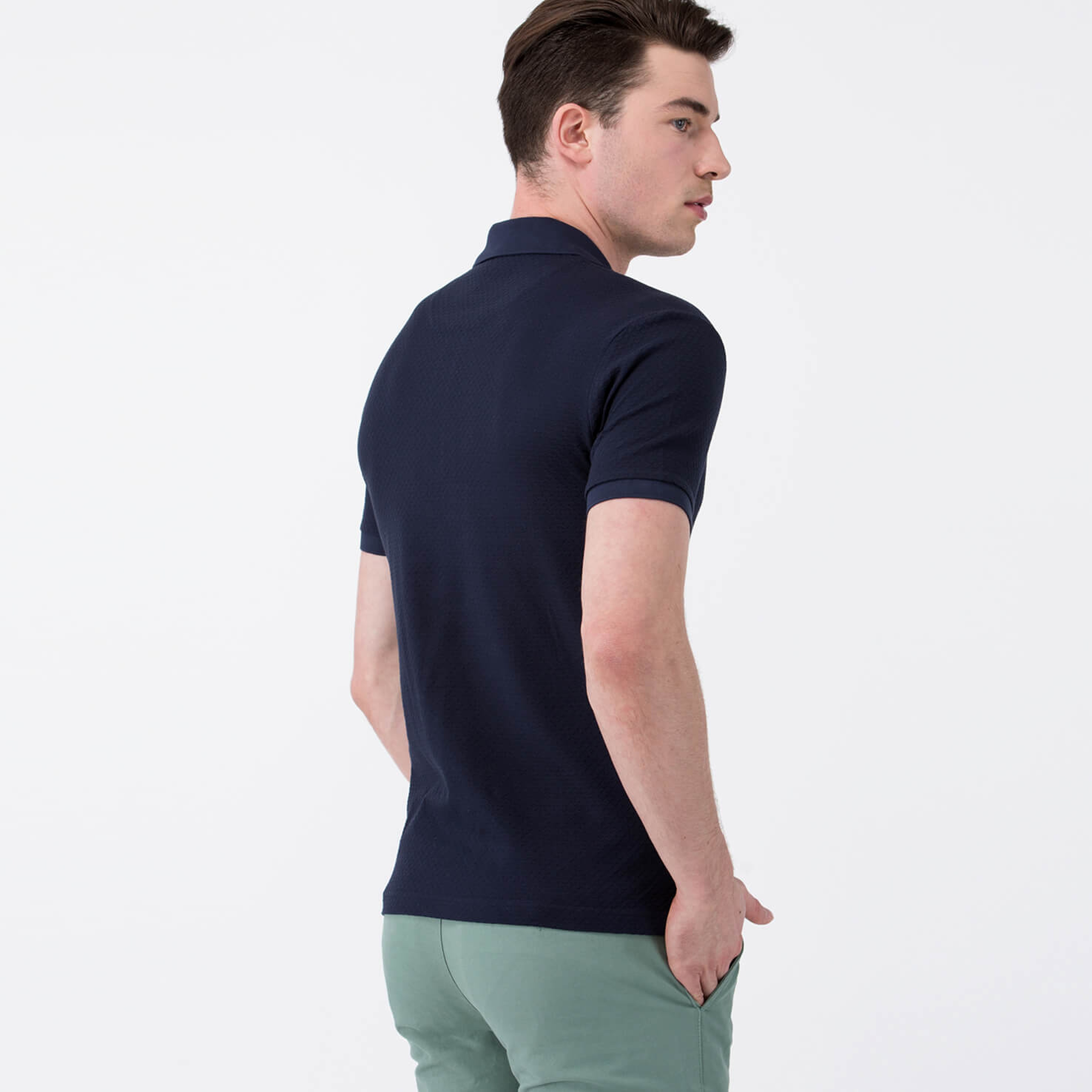 Lacoste Lacivert Kısa Kollu Erkek Polo