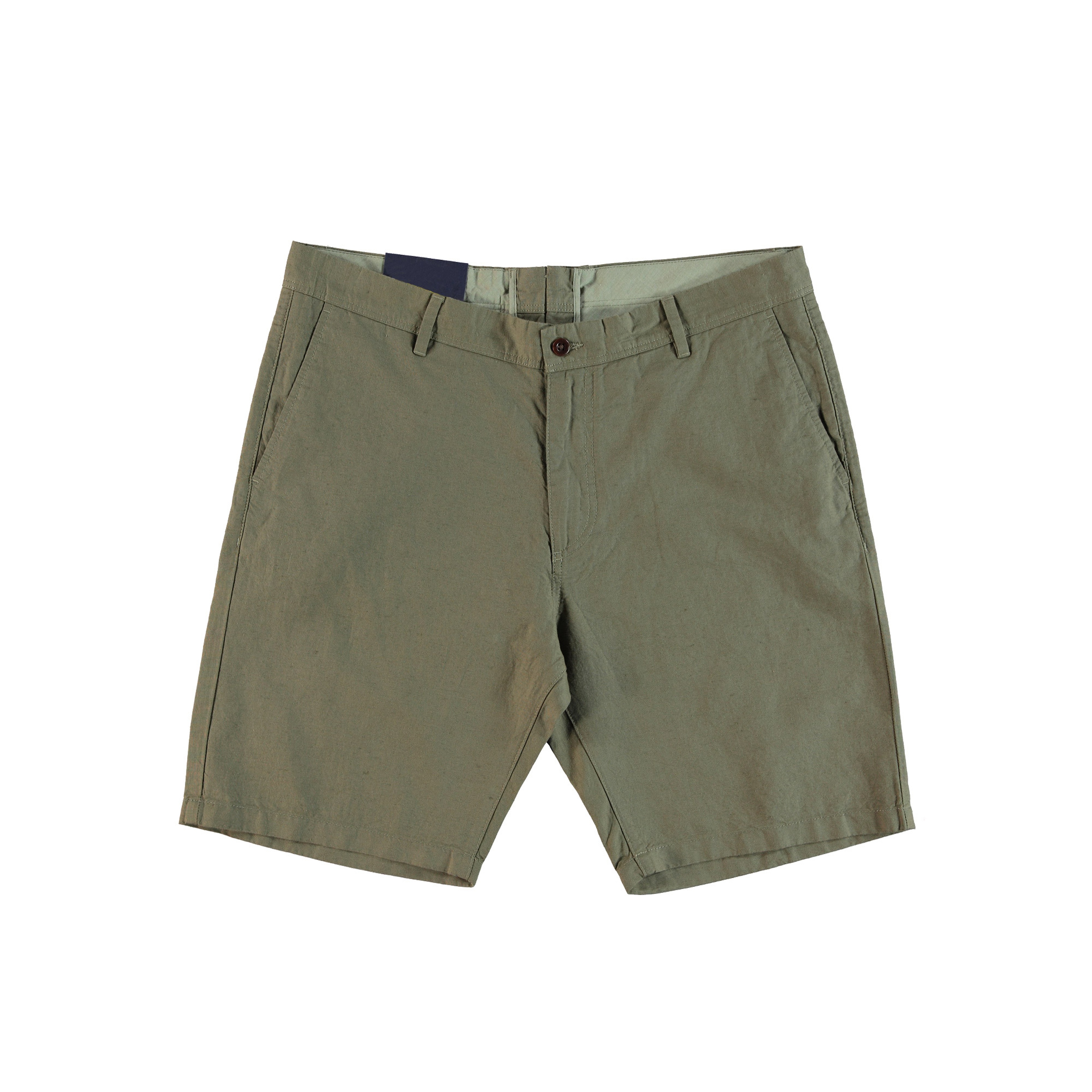 GANT Erkek Yeşil Keten Şort