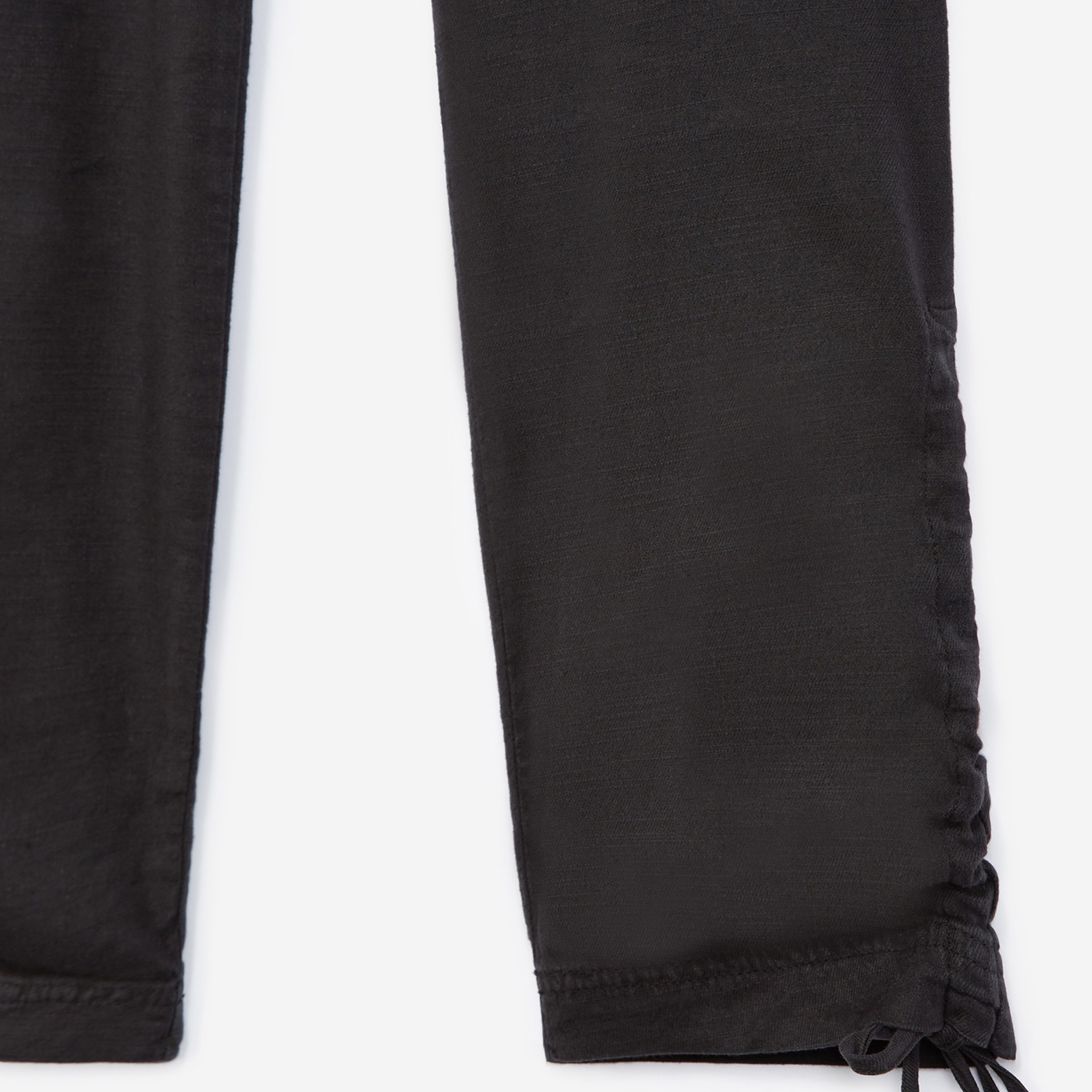 The Kooples Logolu Kadın Siyah Kargo Pantolon