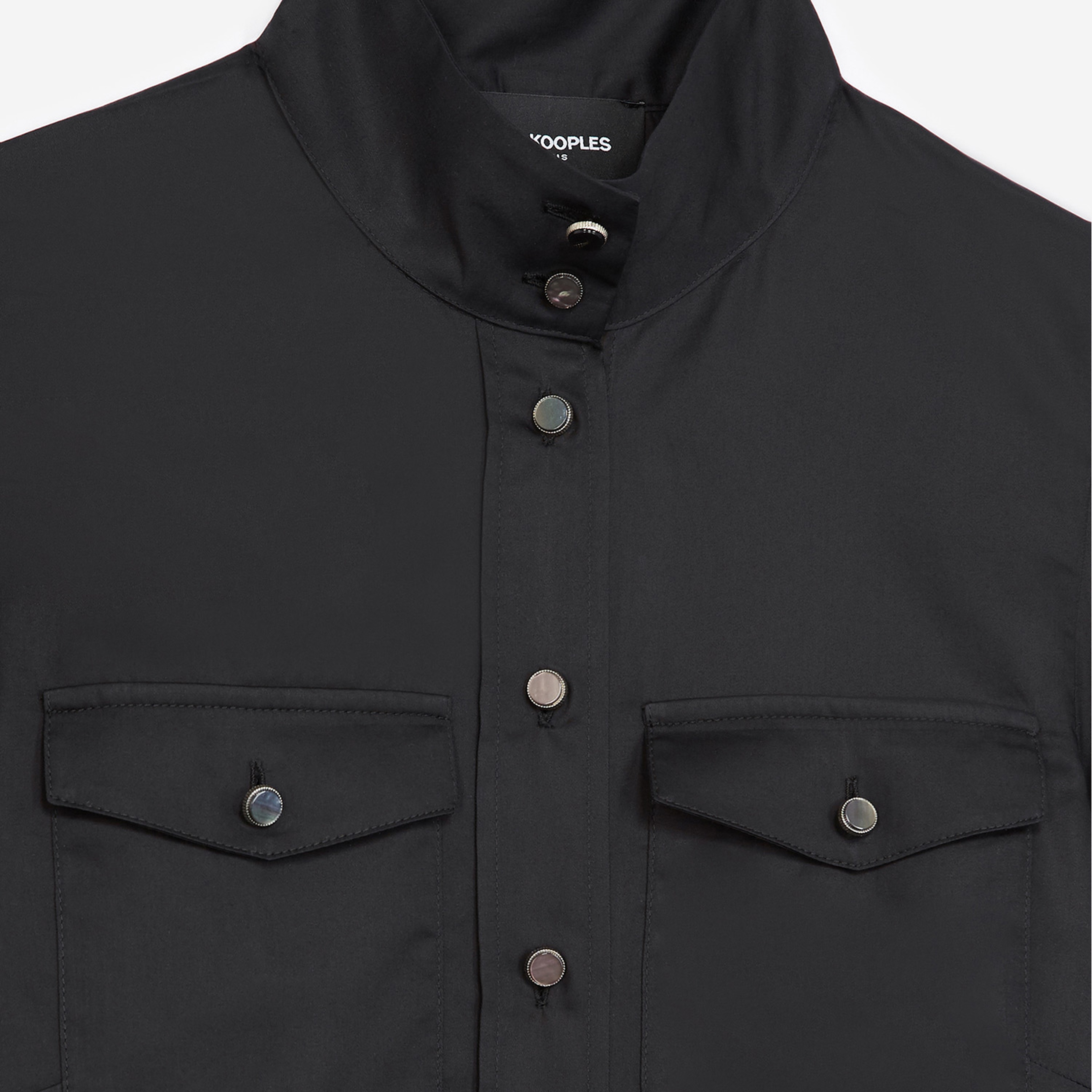 The Kooples Kadın Siyah Gömlek