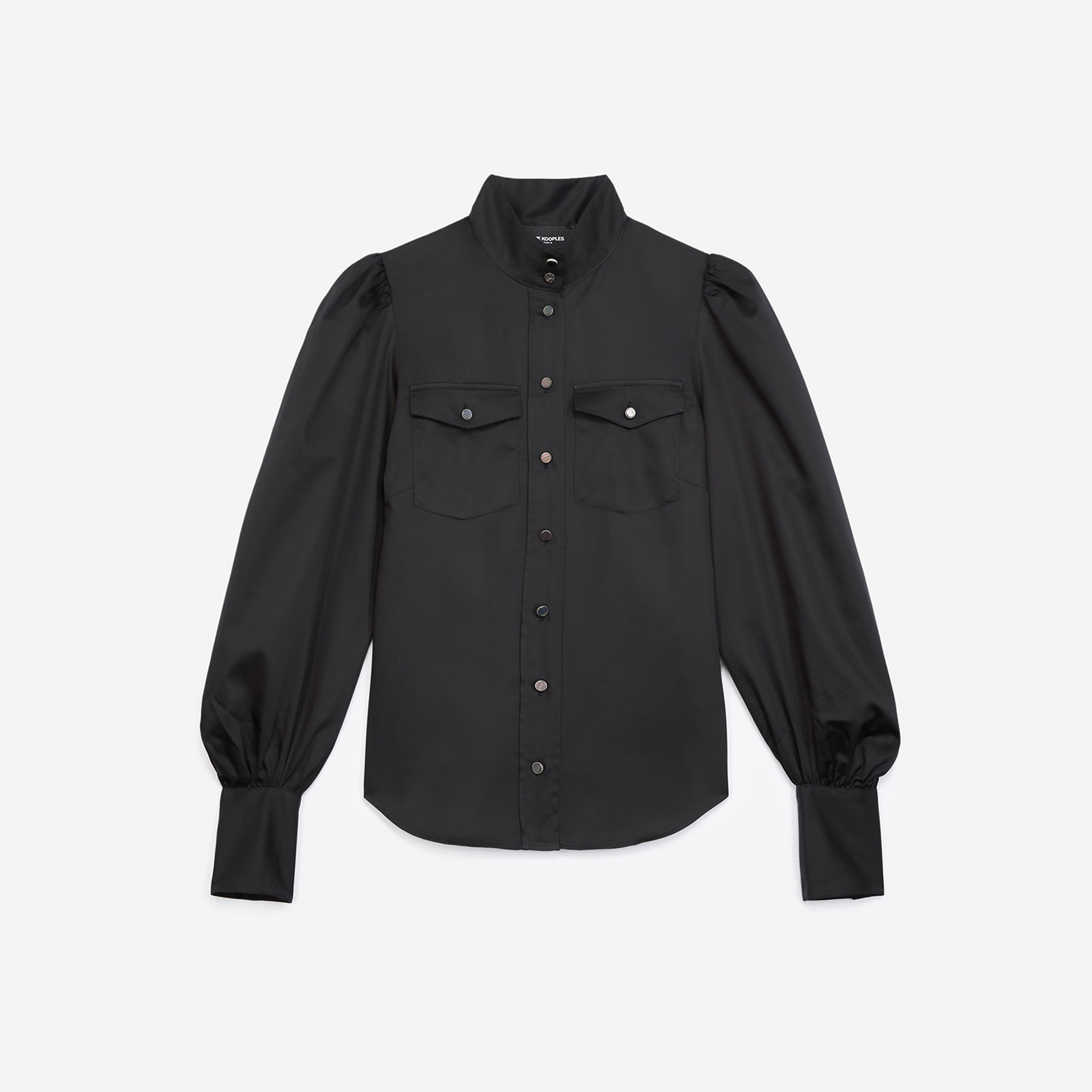 The Kooples Kadın Siyah Gömlek