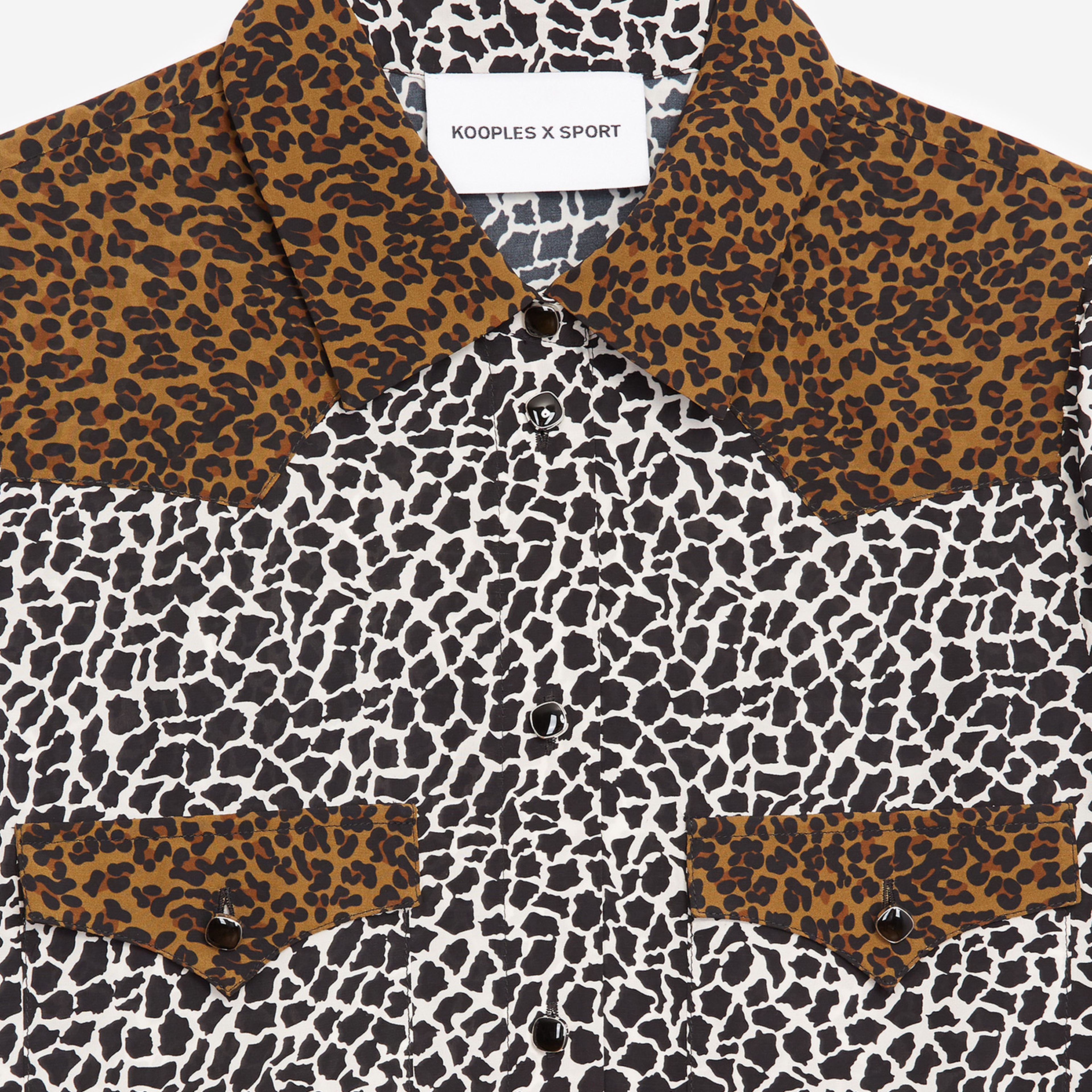 The Kooples Kadın Desenli Cepli Gömlek
