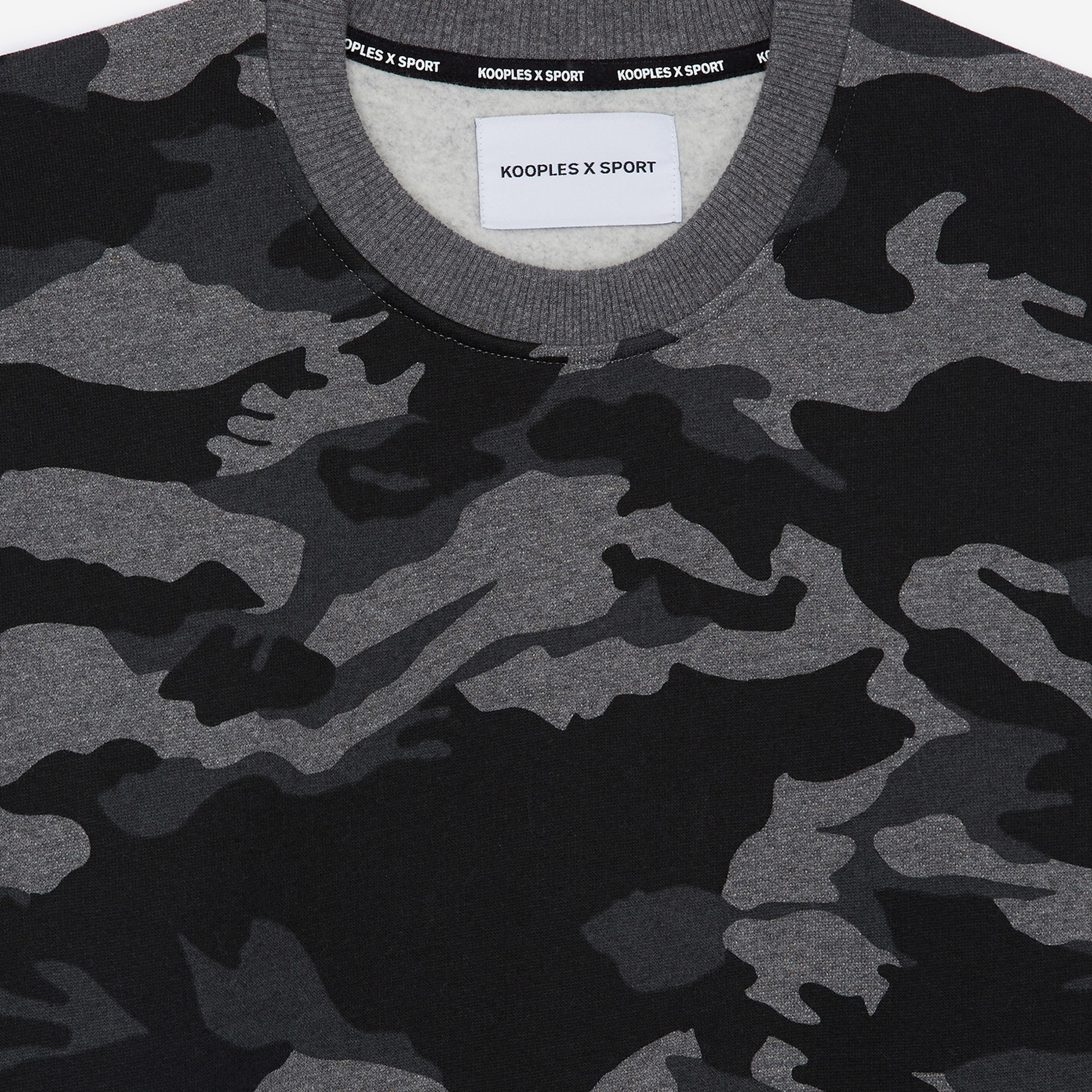 The Kooples Erkek Gri Sweatshırt