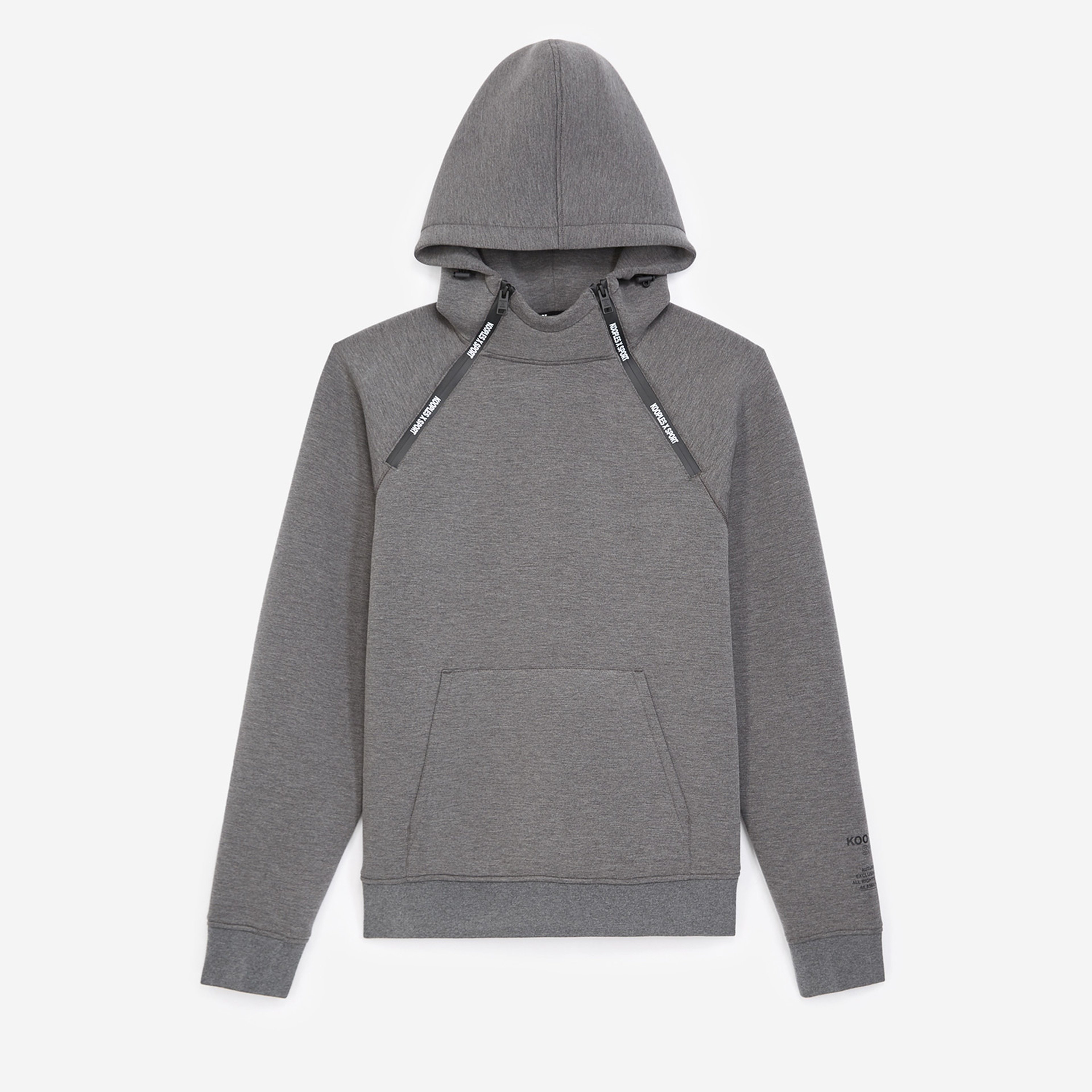 The Kooples Erkek Gri Sweatshırt