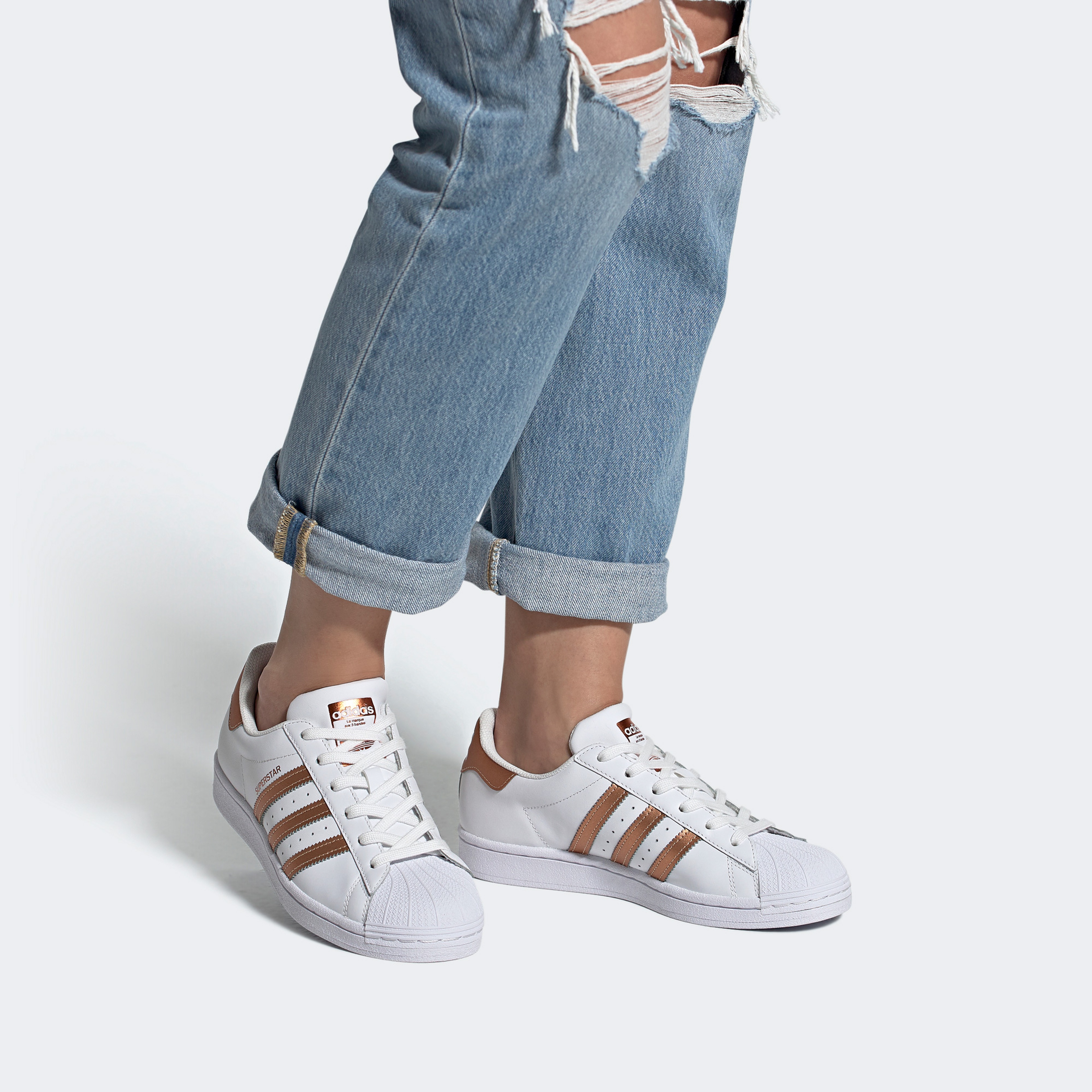 adidas Superstar Kadın Beyaz Spor Ayakkabı