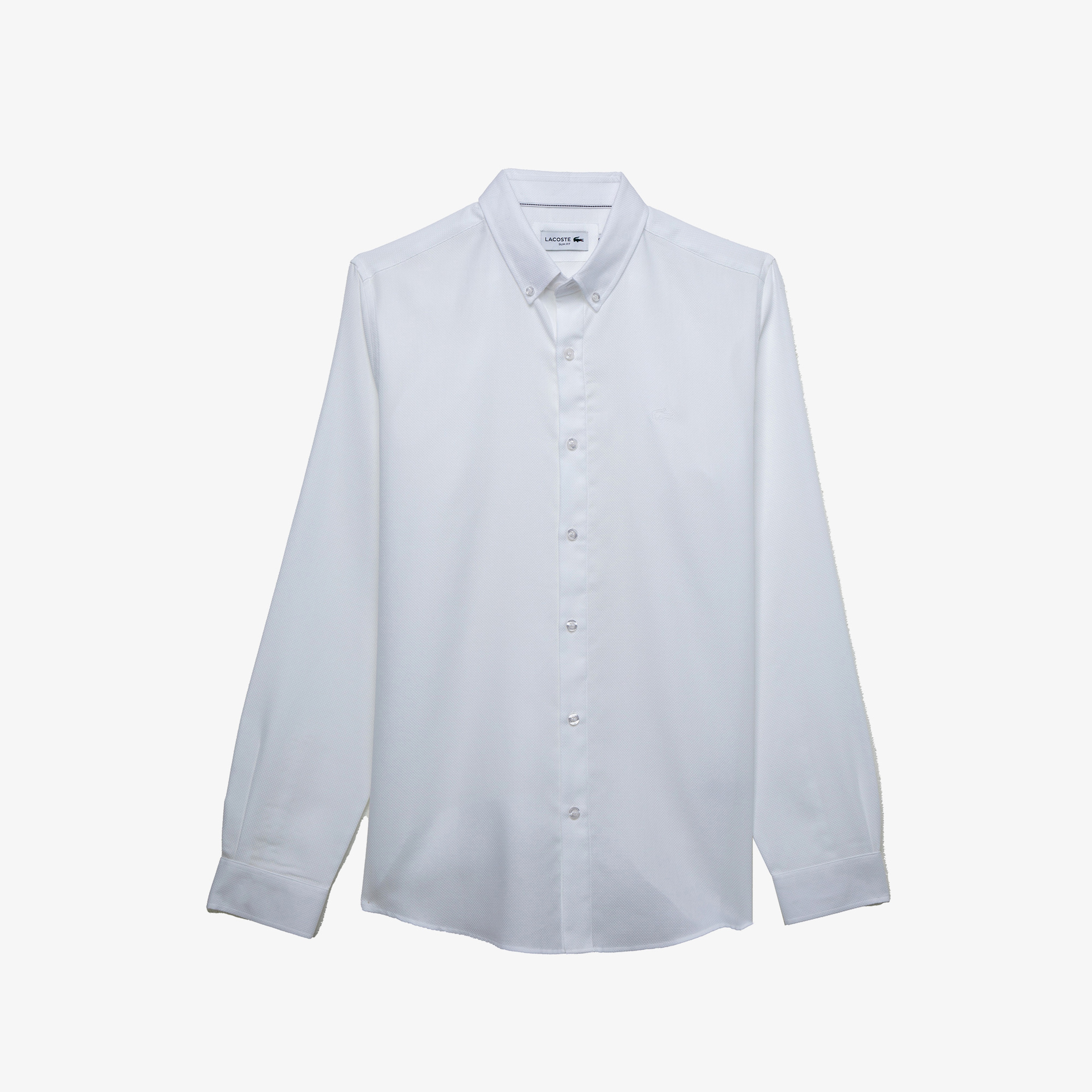 Lacoste Erkek Slim Fit Beyaz Gömlek