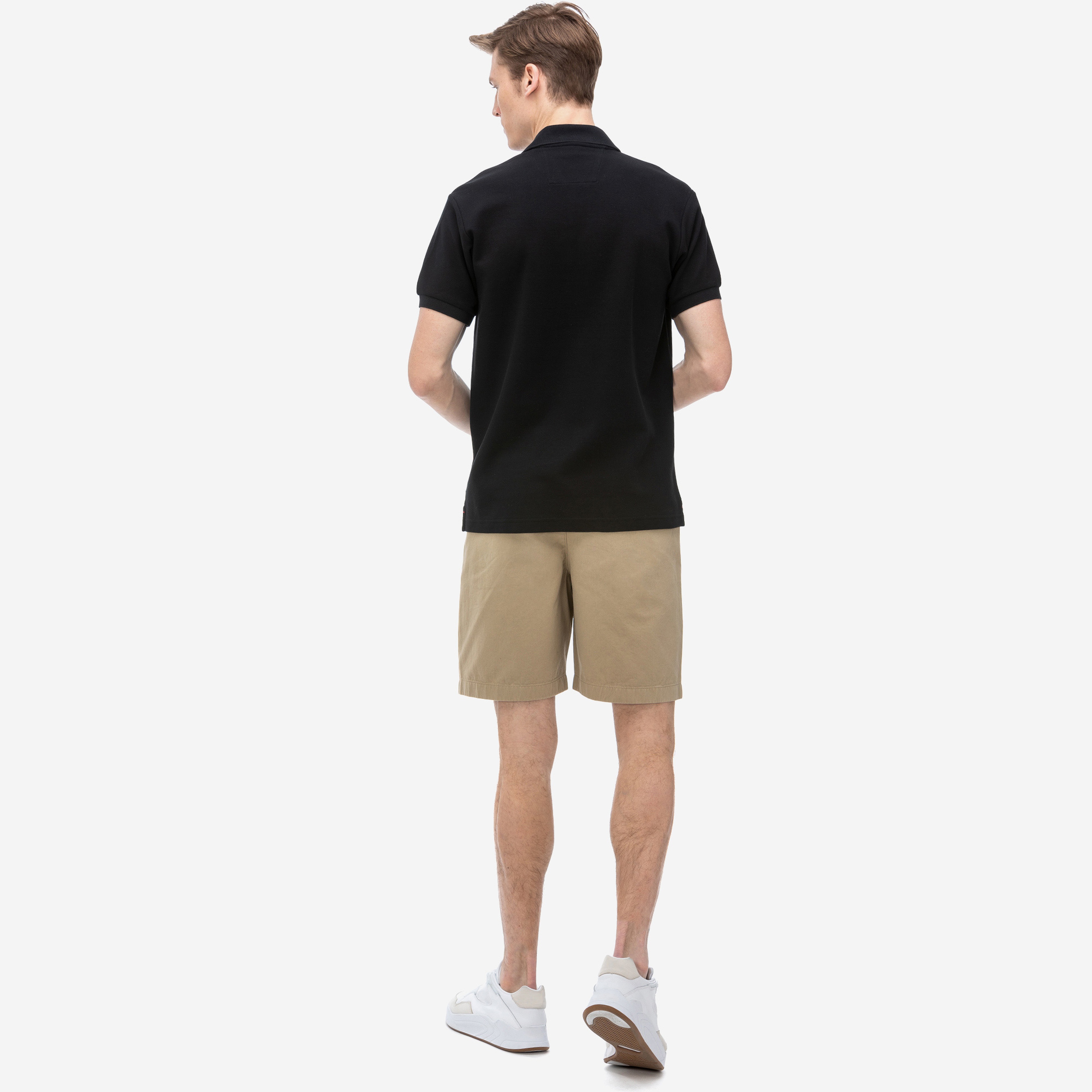 Nautica Erkek Slim Fit Kahverengi Bermuda Şort