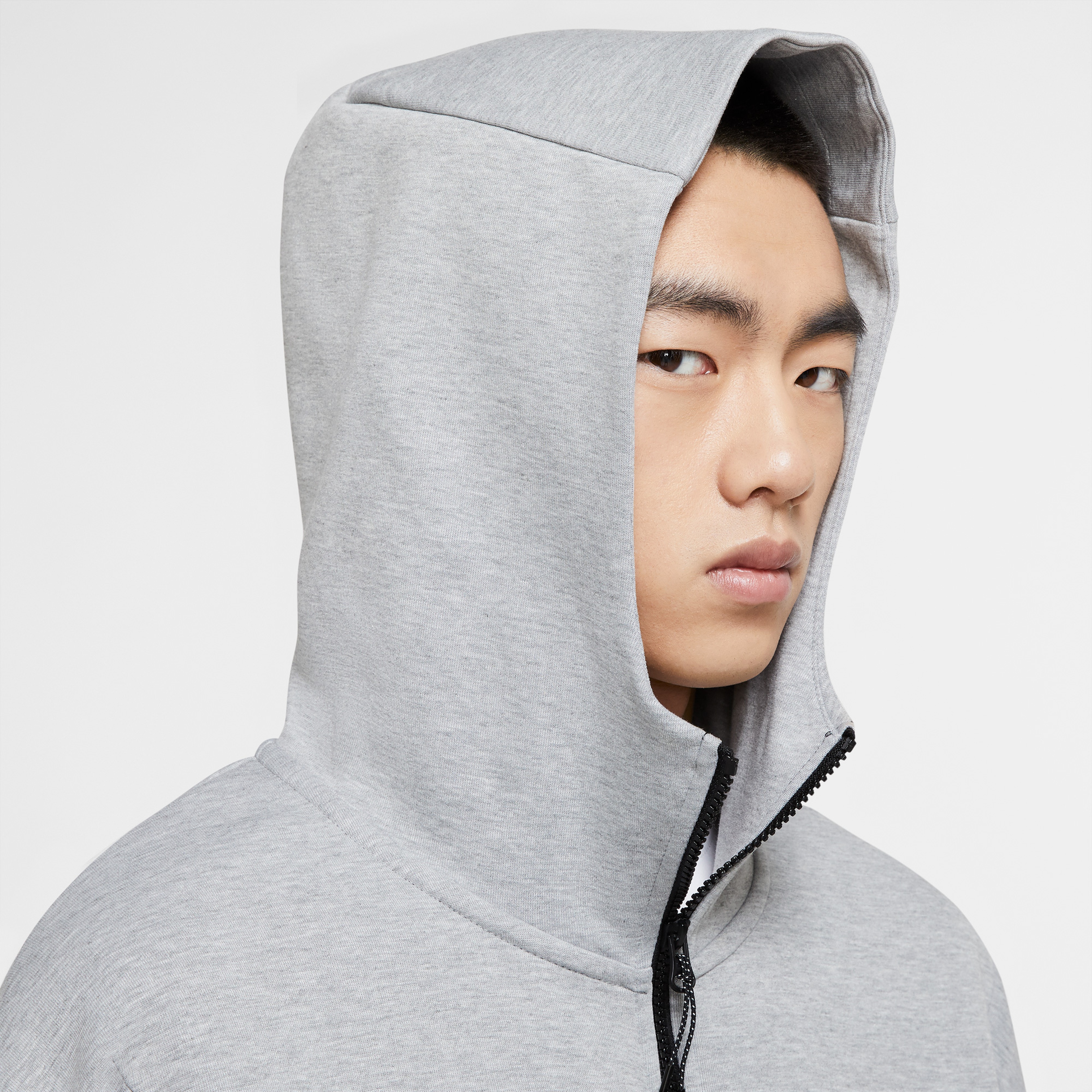 Nike Sportswear Tech Fleece Erkek Gri Eşofman Üstü