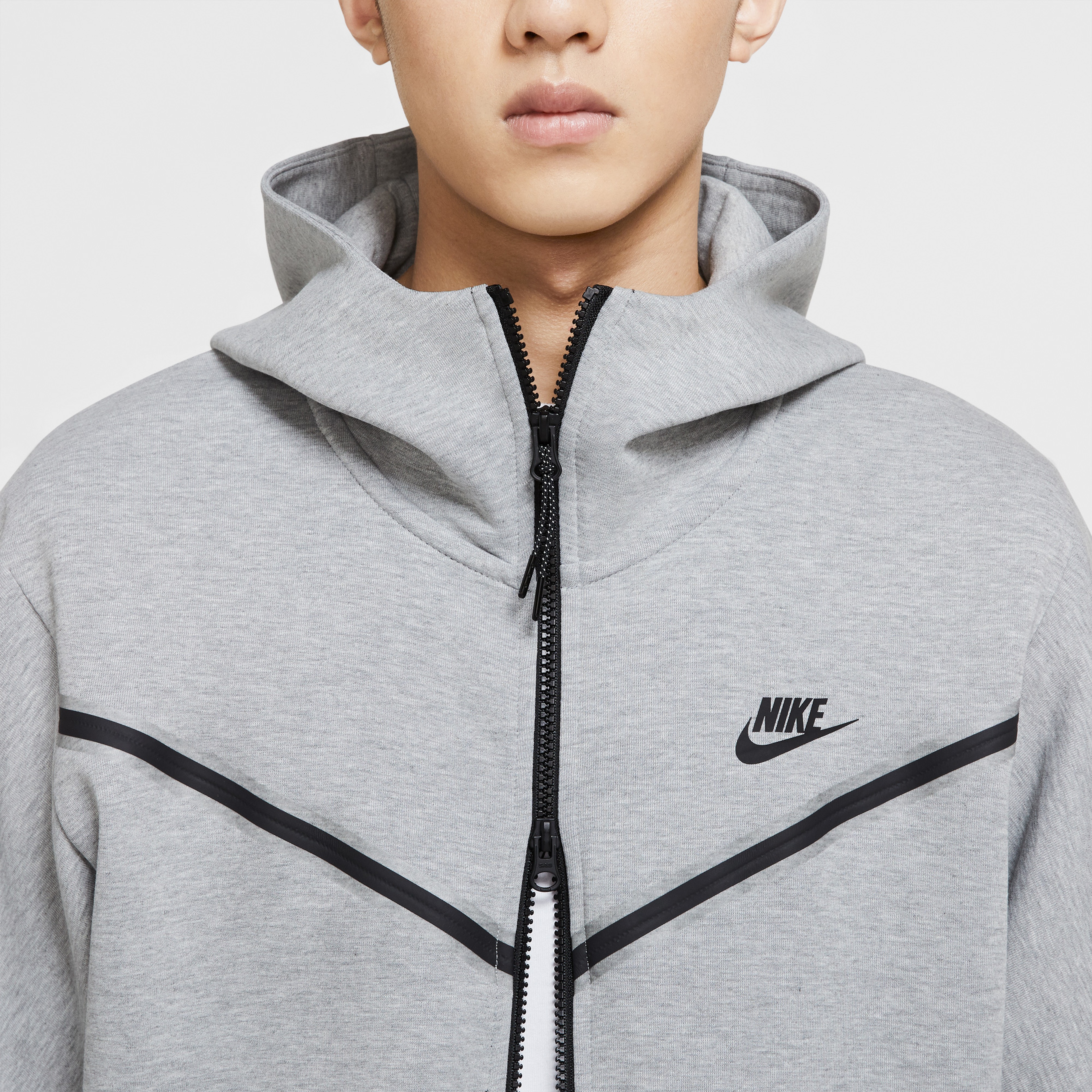 Nike Sportswear Tech Fleece Erkek Gri Eşofman Üstü