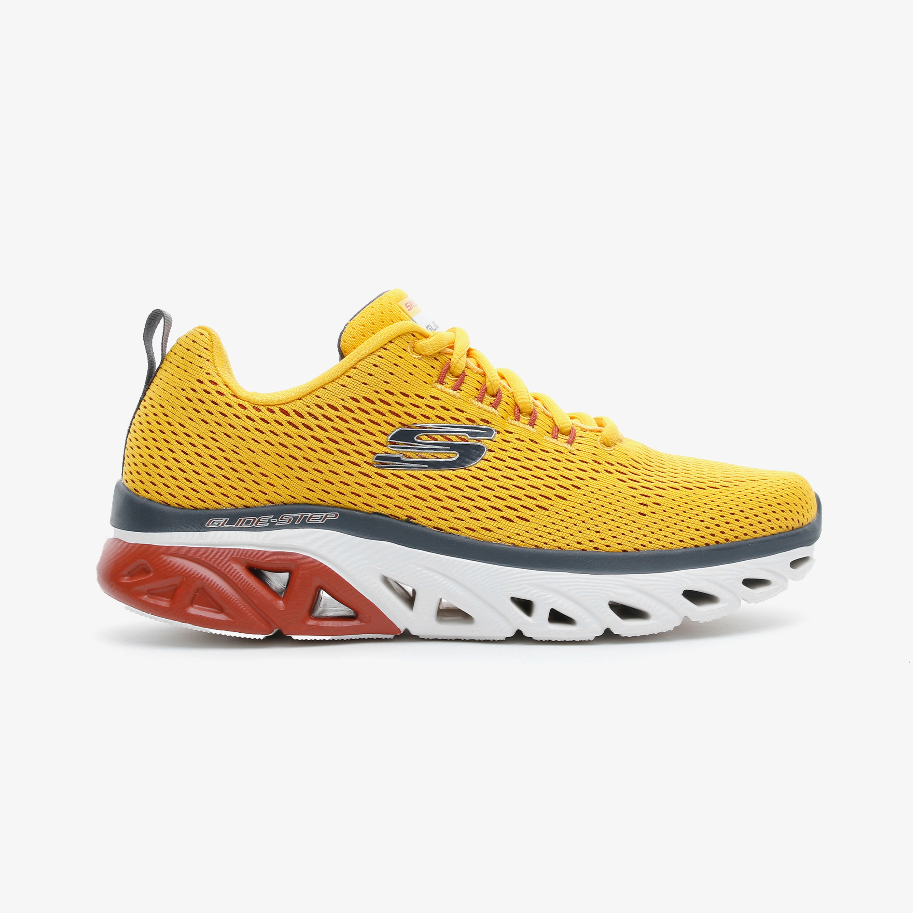 Skechers Glide-Step Sport-Wave Heat Erkek Sarı Spor Ayakkabı