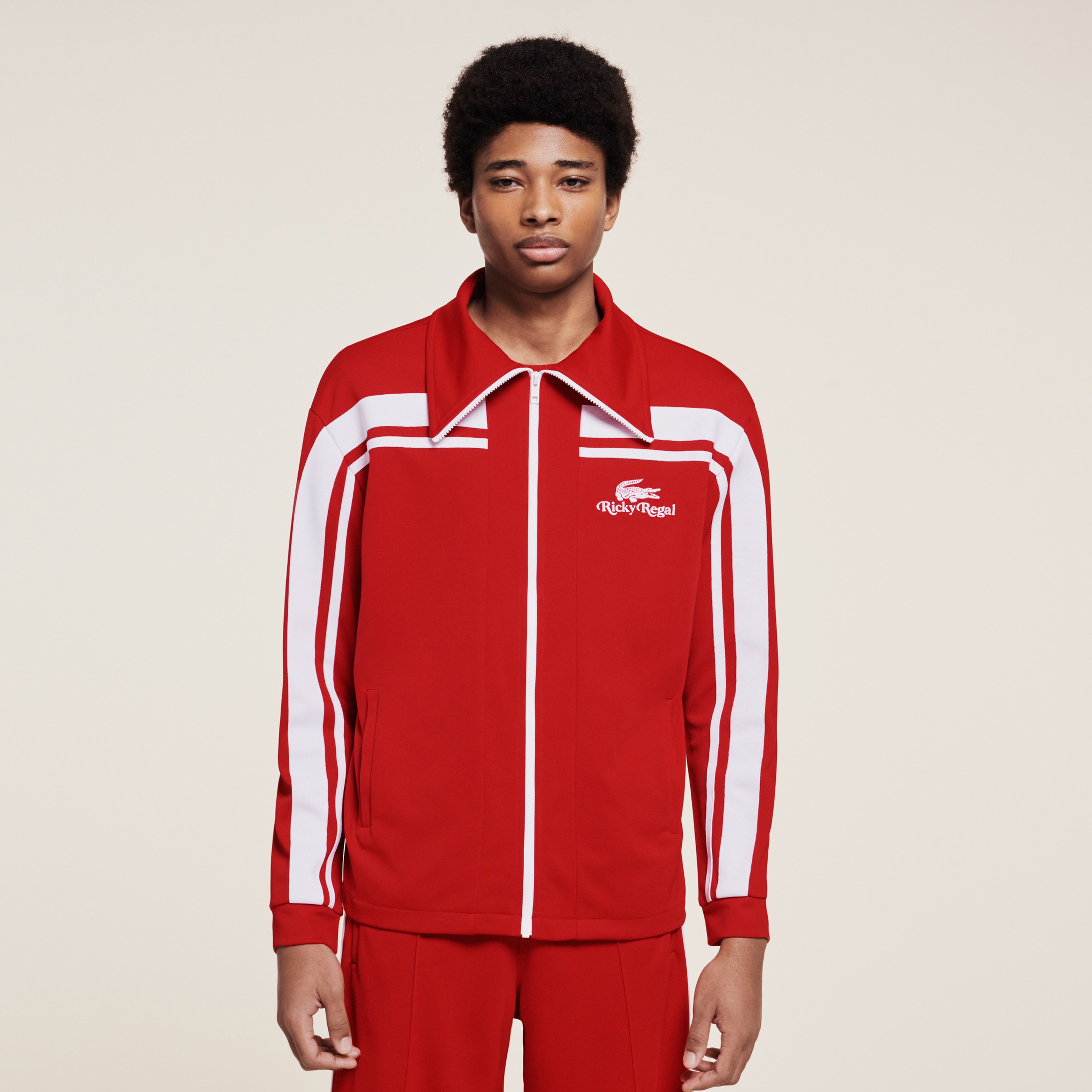 Lacoste x Ricky Regal Erkek Kırmızı SweatshirtXXLSH1774| Occasion