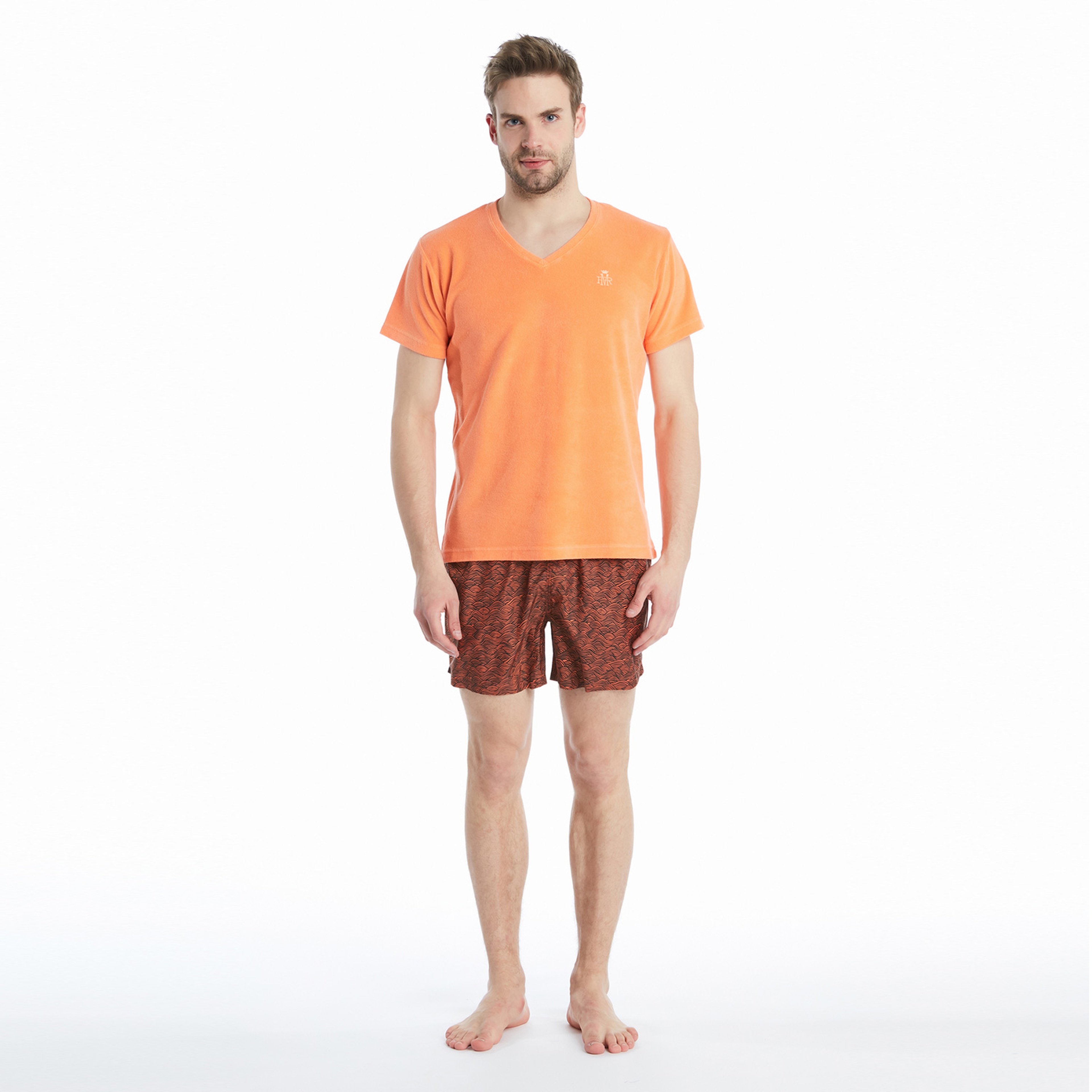 Ruck&Maul Erkek Turuncu Mayoşort