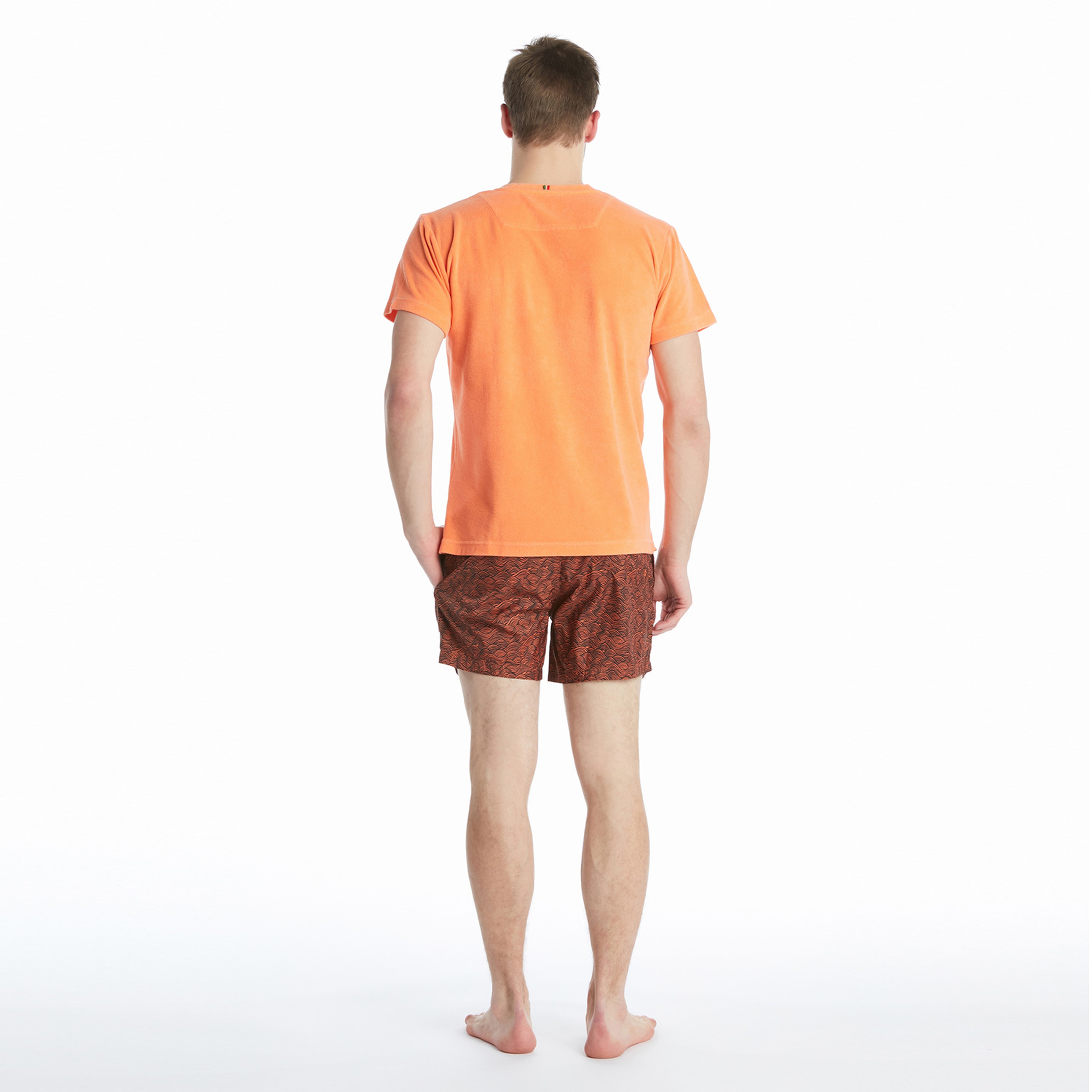 Ruck&Maul Erkek Turuncu Mayoşort