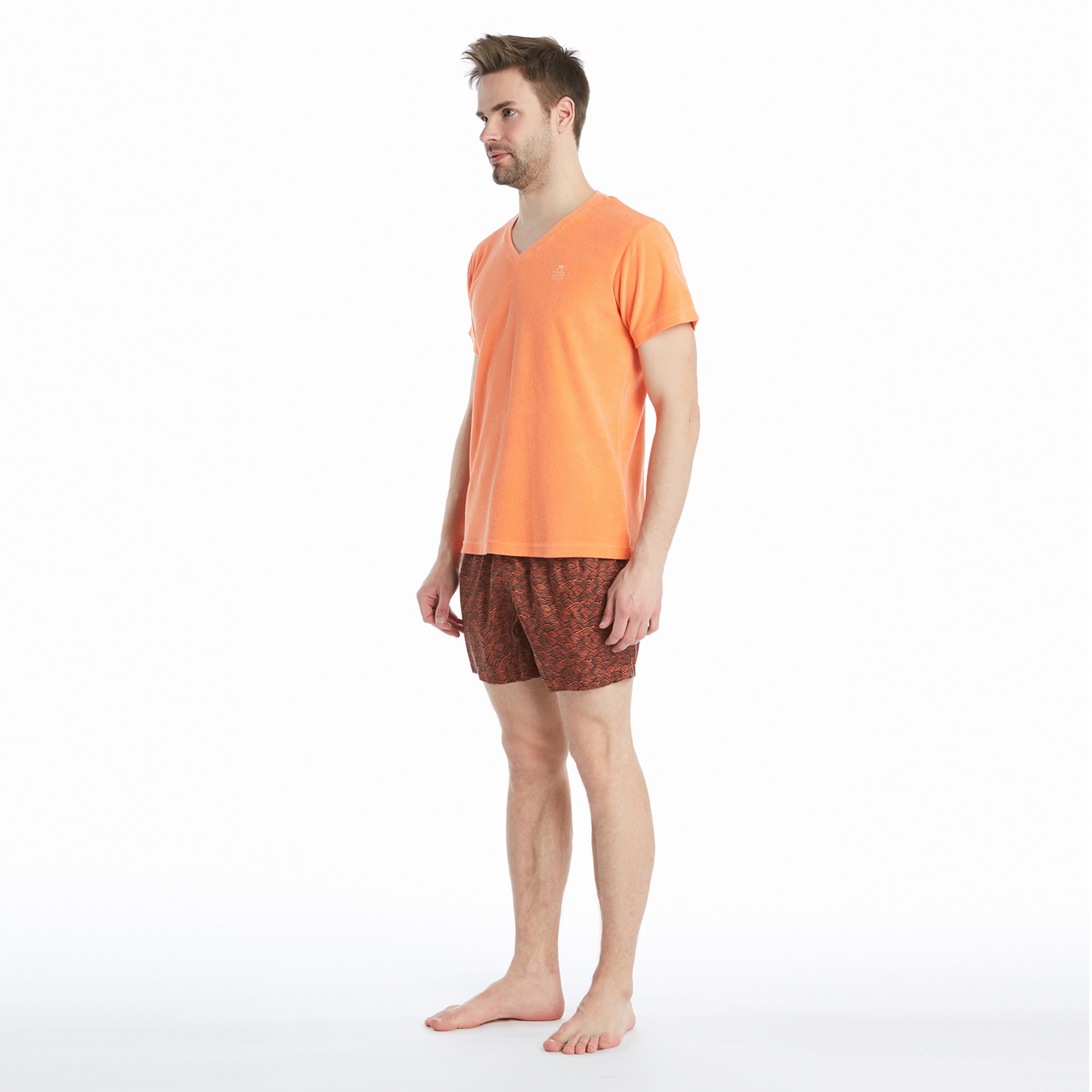 Ruck&Maul Erkek Turuncu Mayoşort