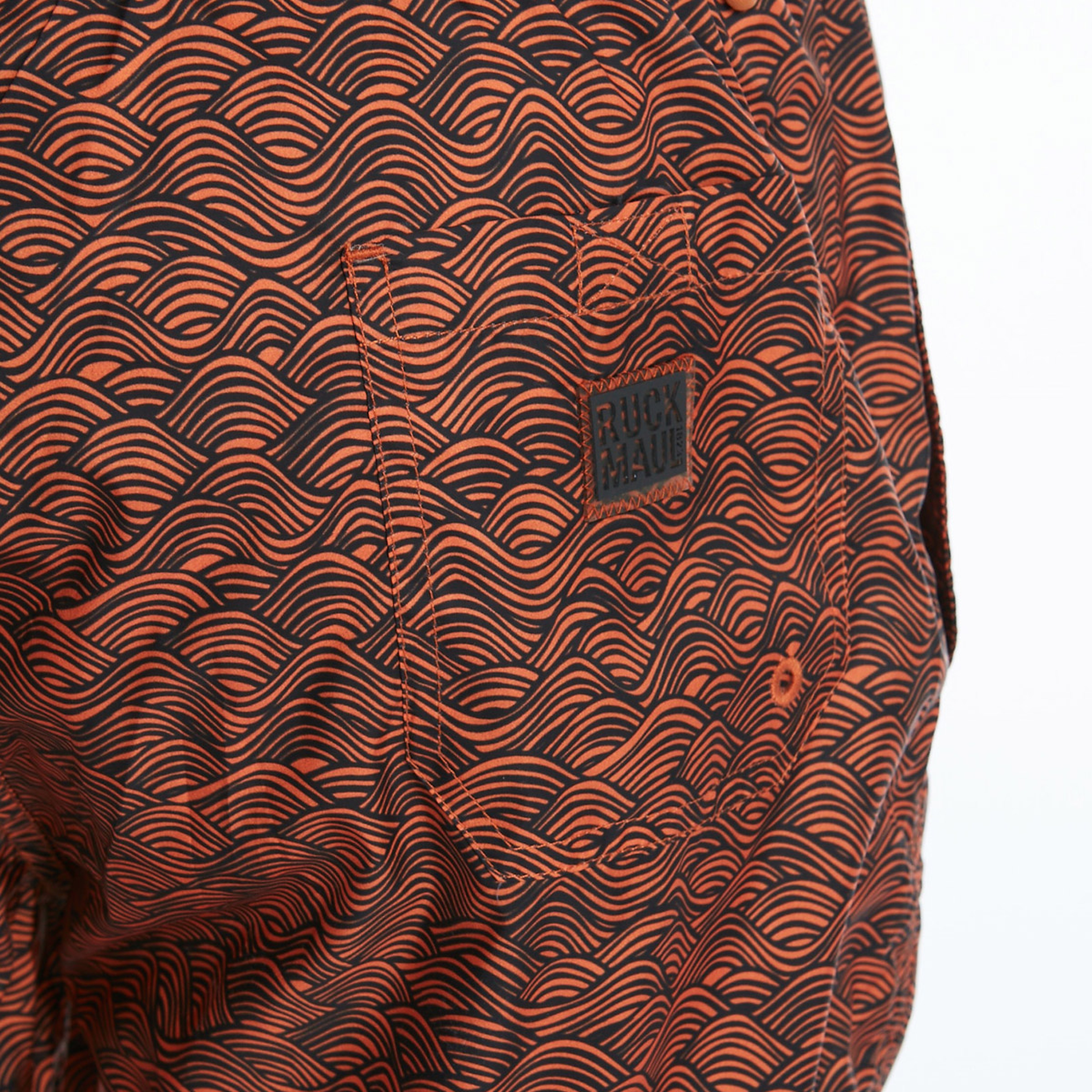 Ruck&Maul Erkek Turuncu Mayoşort