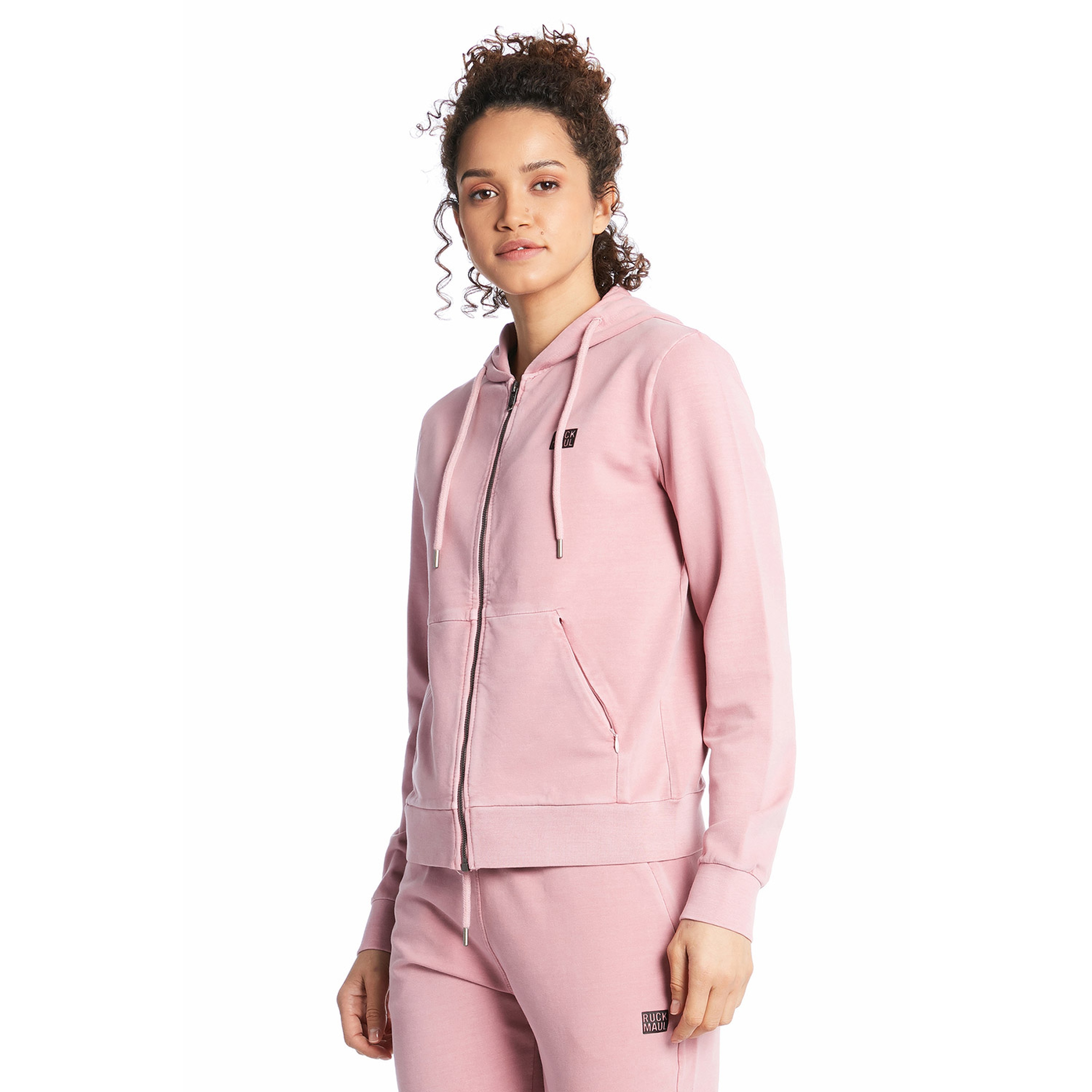 Ruck&Maul Kadın Pembe Eşofman Üstü