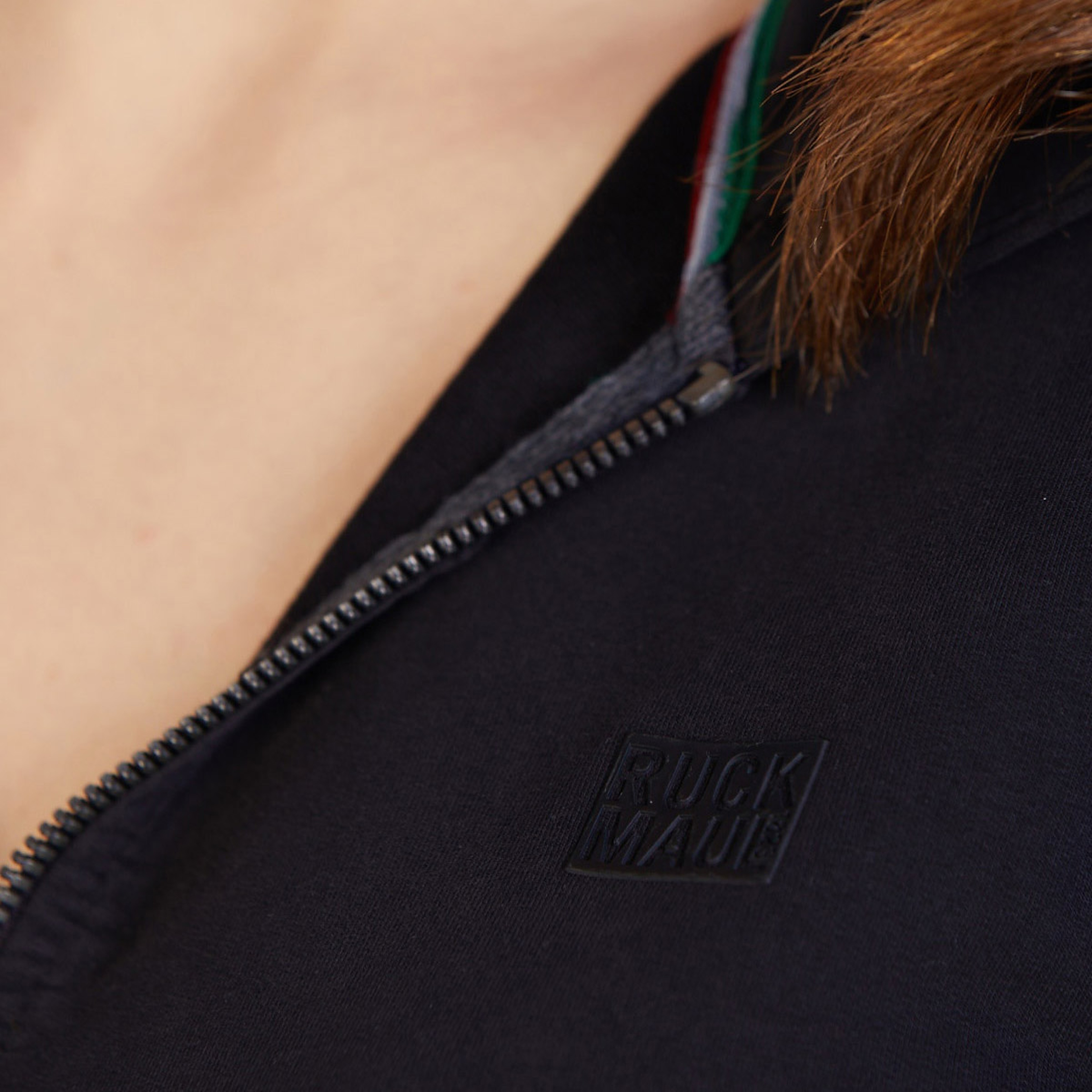 Ruck&Maul Kadın Siyah Eşofman Üstü