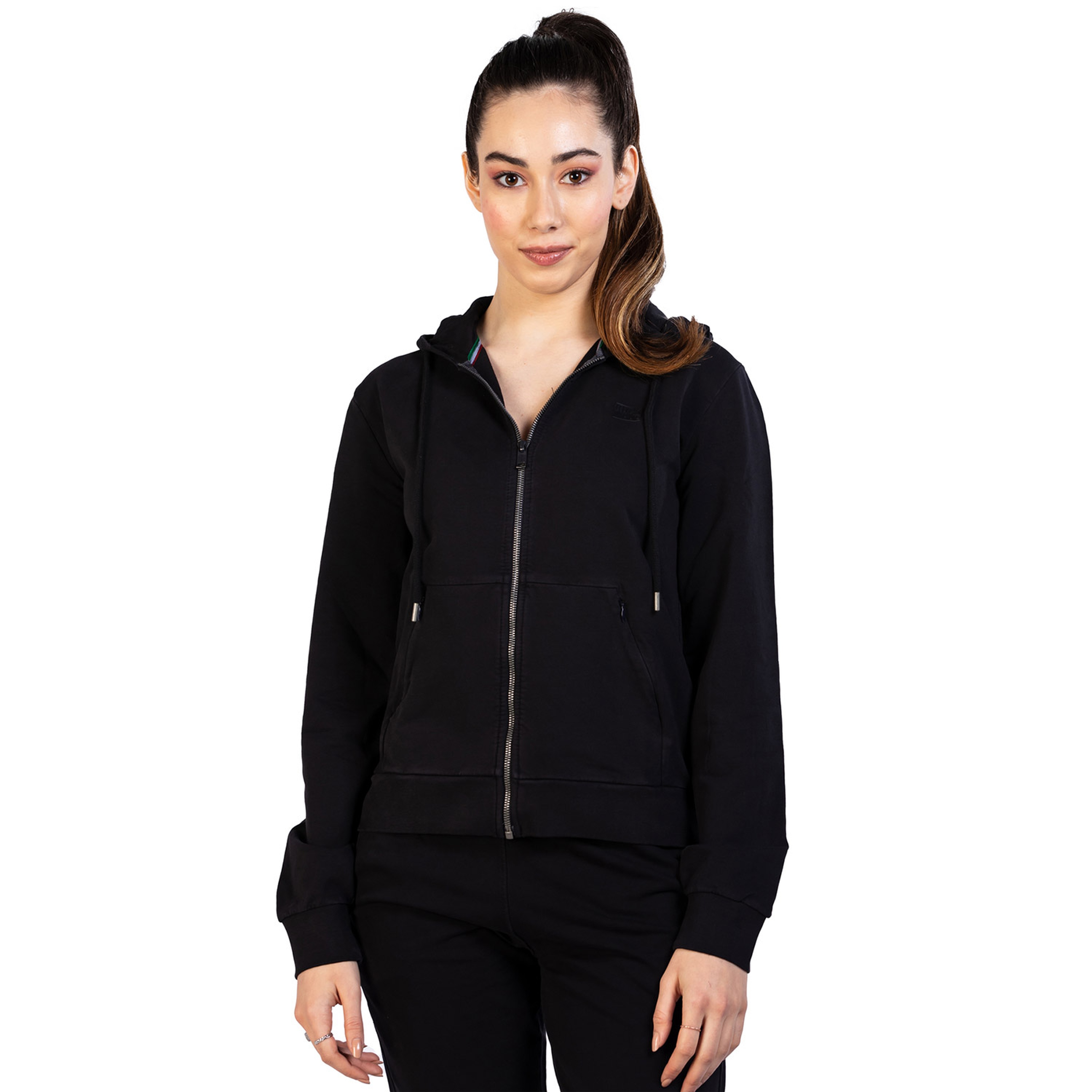 Ruck&Maul Kadın Siyah Eşofman Üstü