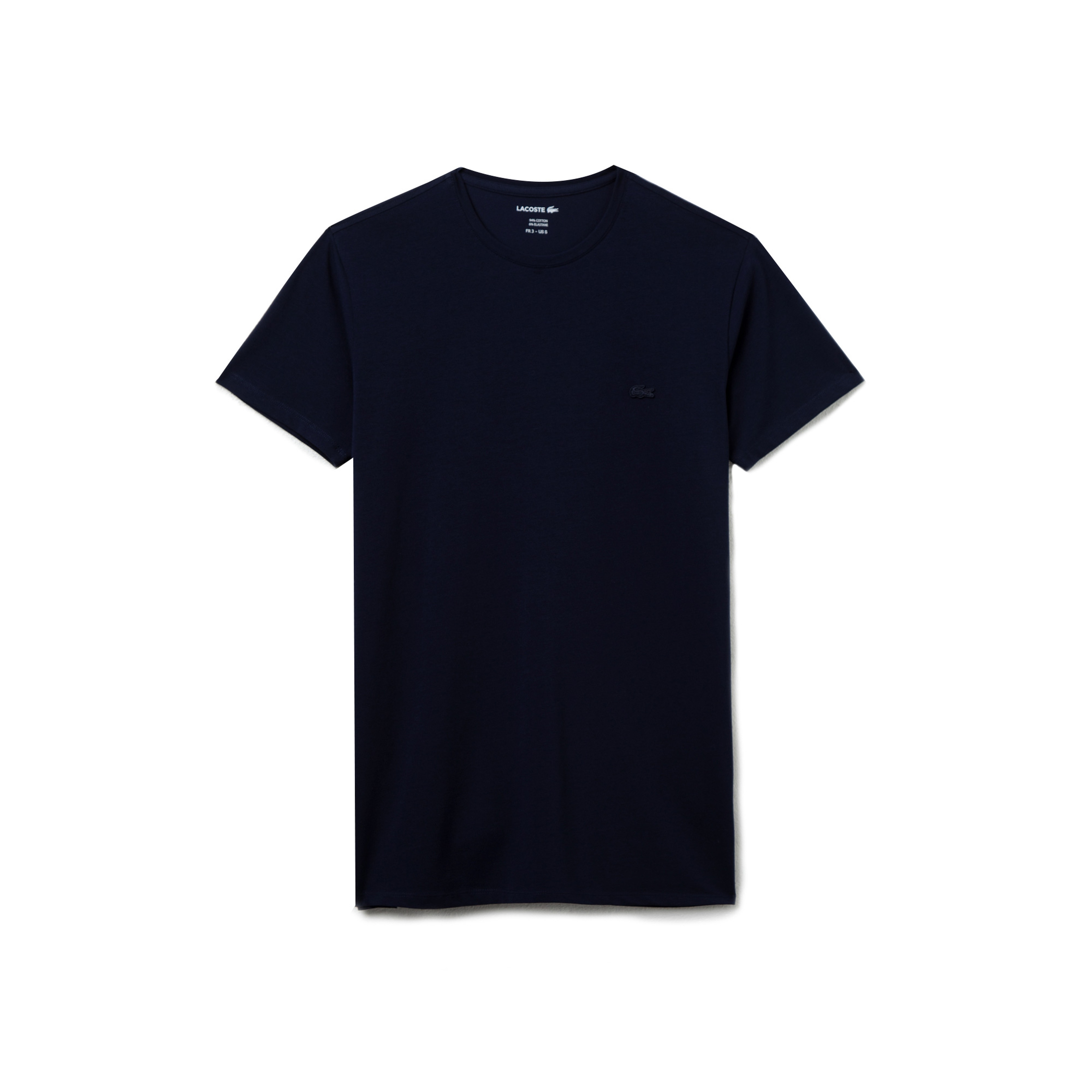 Lacoste Erkek Regular Fit Bisiklet Yaka Lacivert T-Shirt