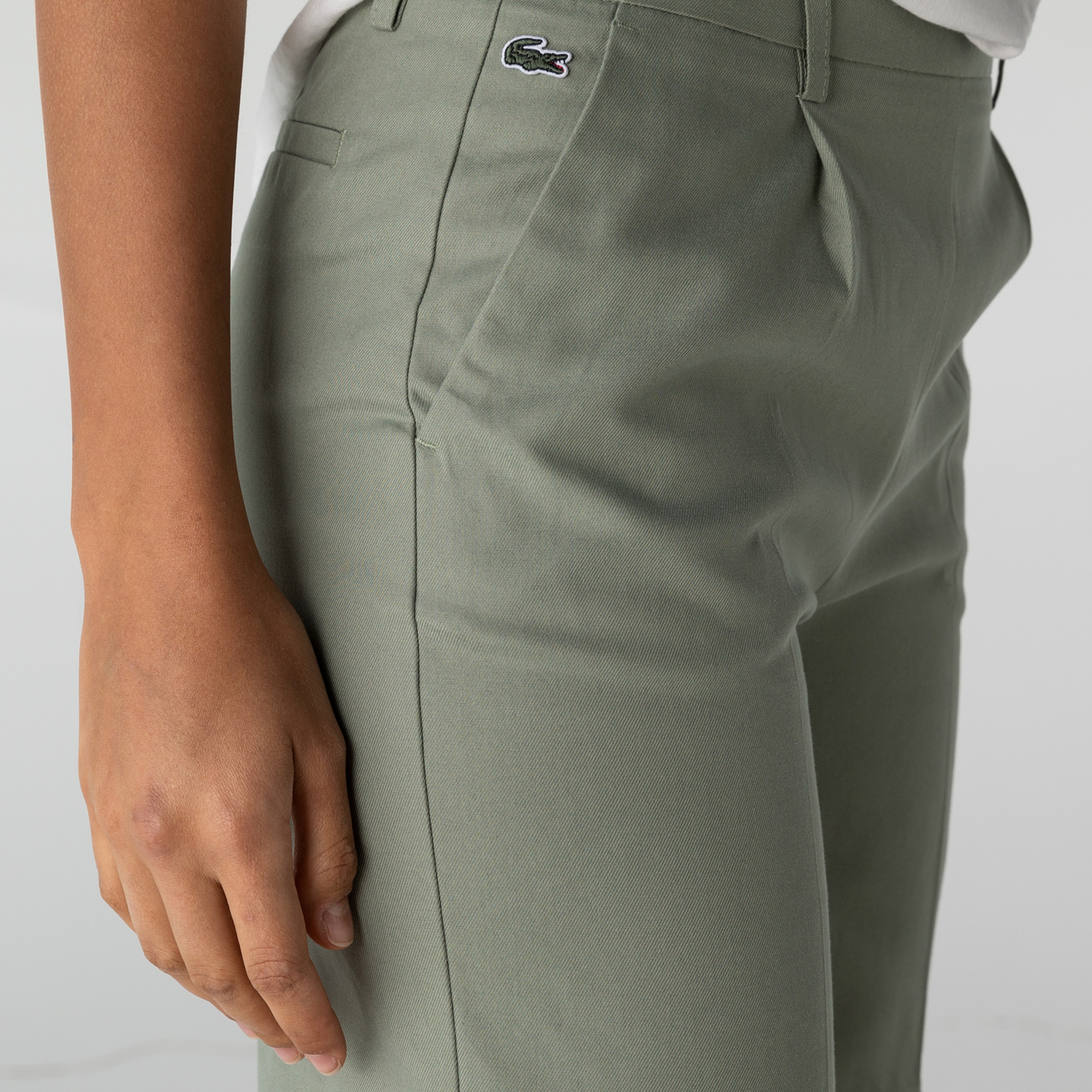 Lacoste Kadın Haki Şort