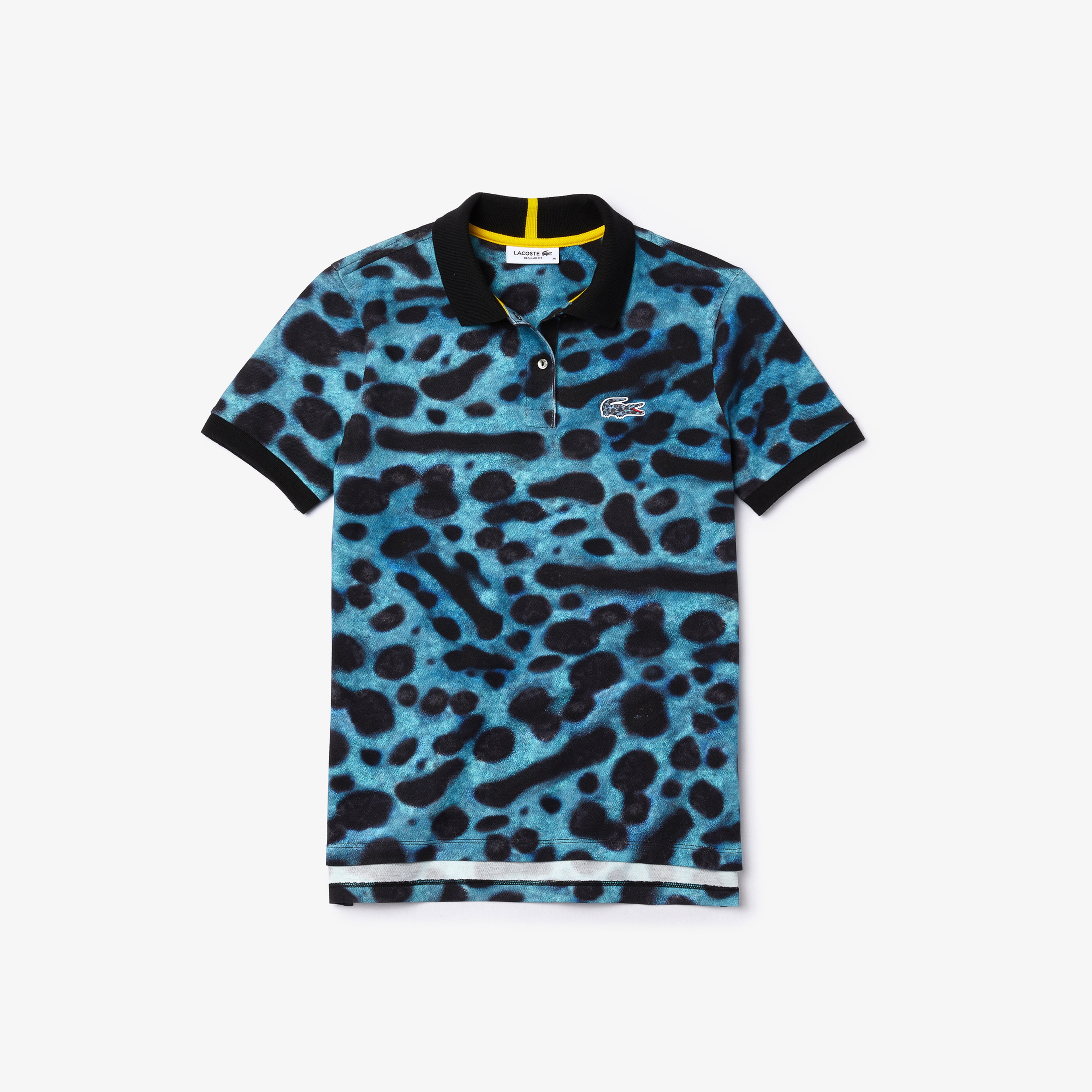 Lacoste x National Geographic Kadın Baskılı Renkli Polo