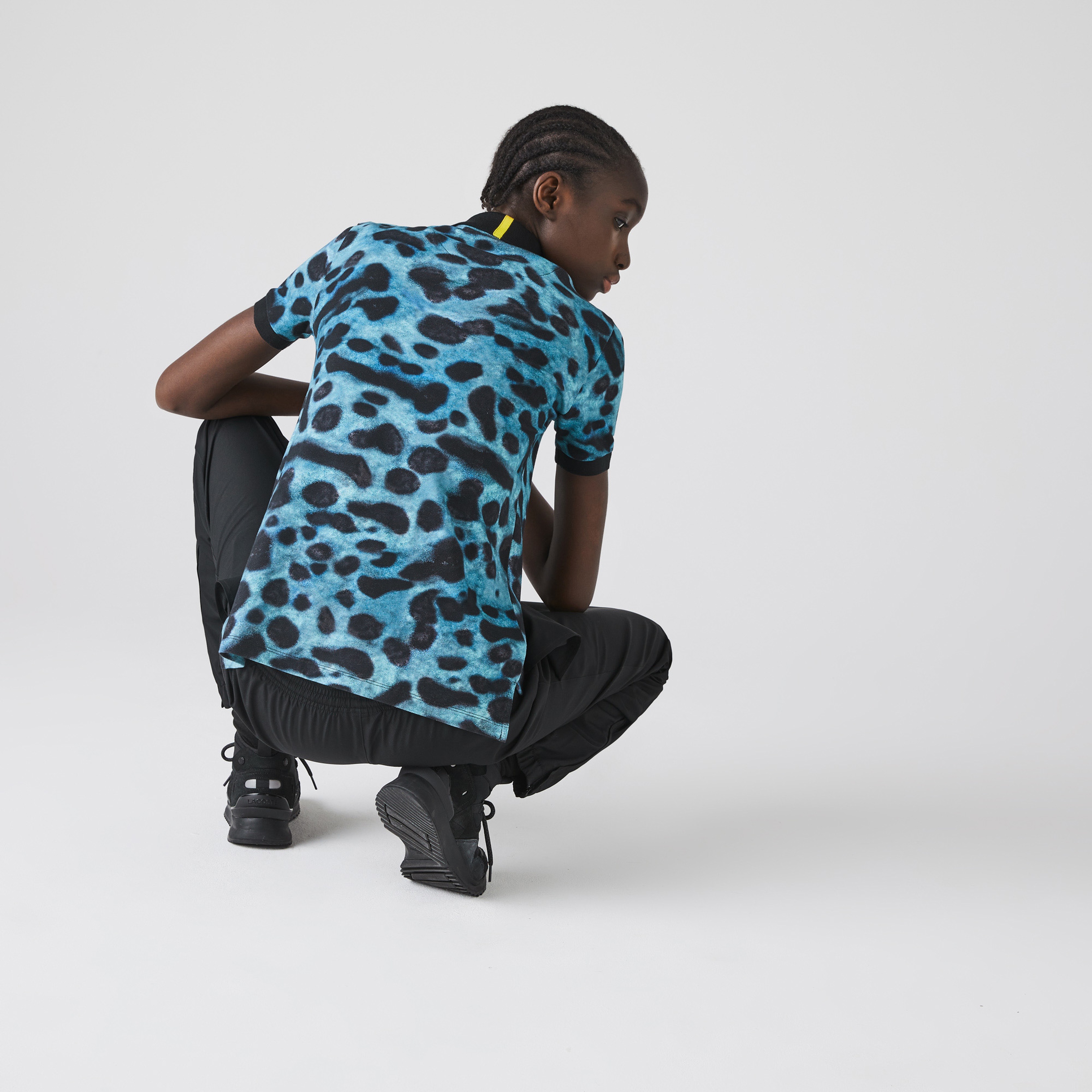 Lacoste x National Geographic Kadın Baskılı Renkli Polo